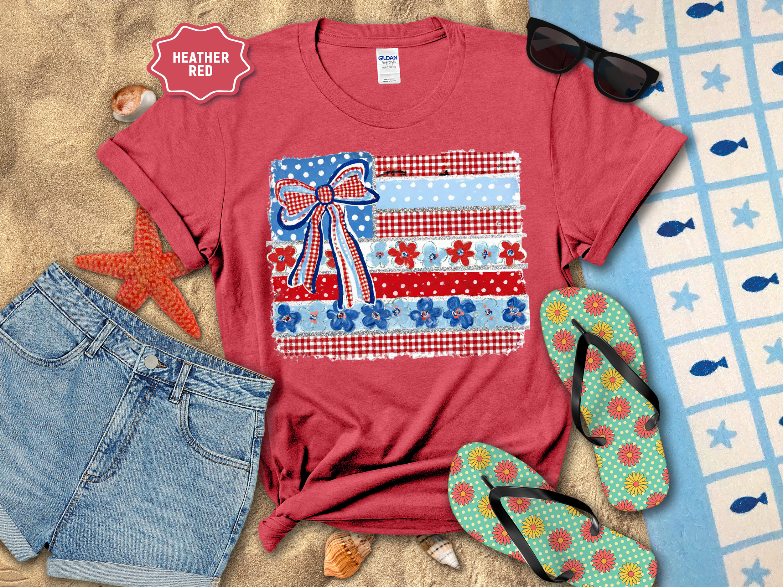 Daisy Flag T-Shirt