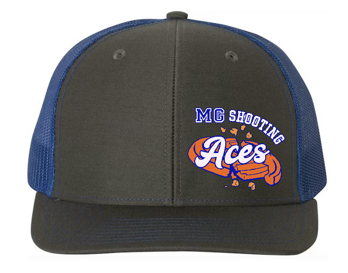 Mulberry Grove Aces Trap Shooting Embroidered Richardson Hat