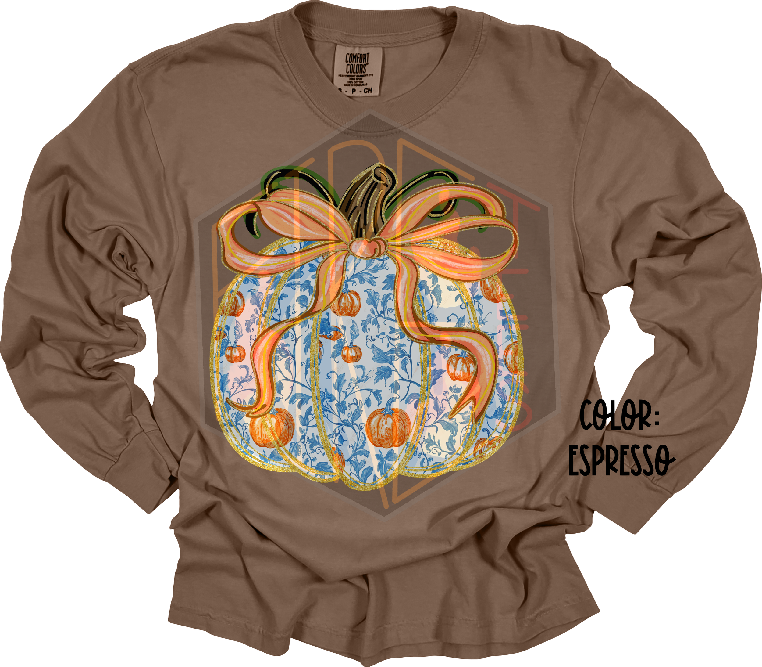 Pumpkins 4 Comfort Color Longsleeve