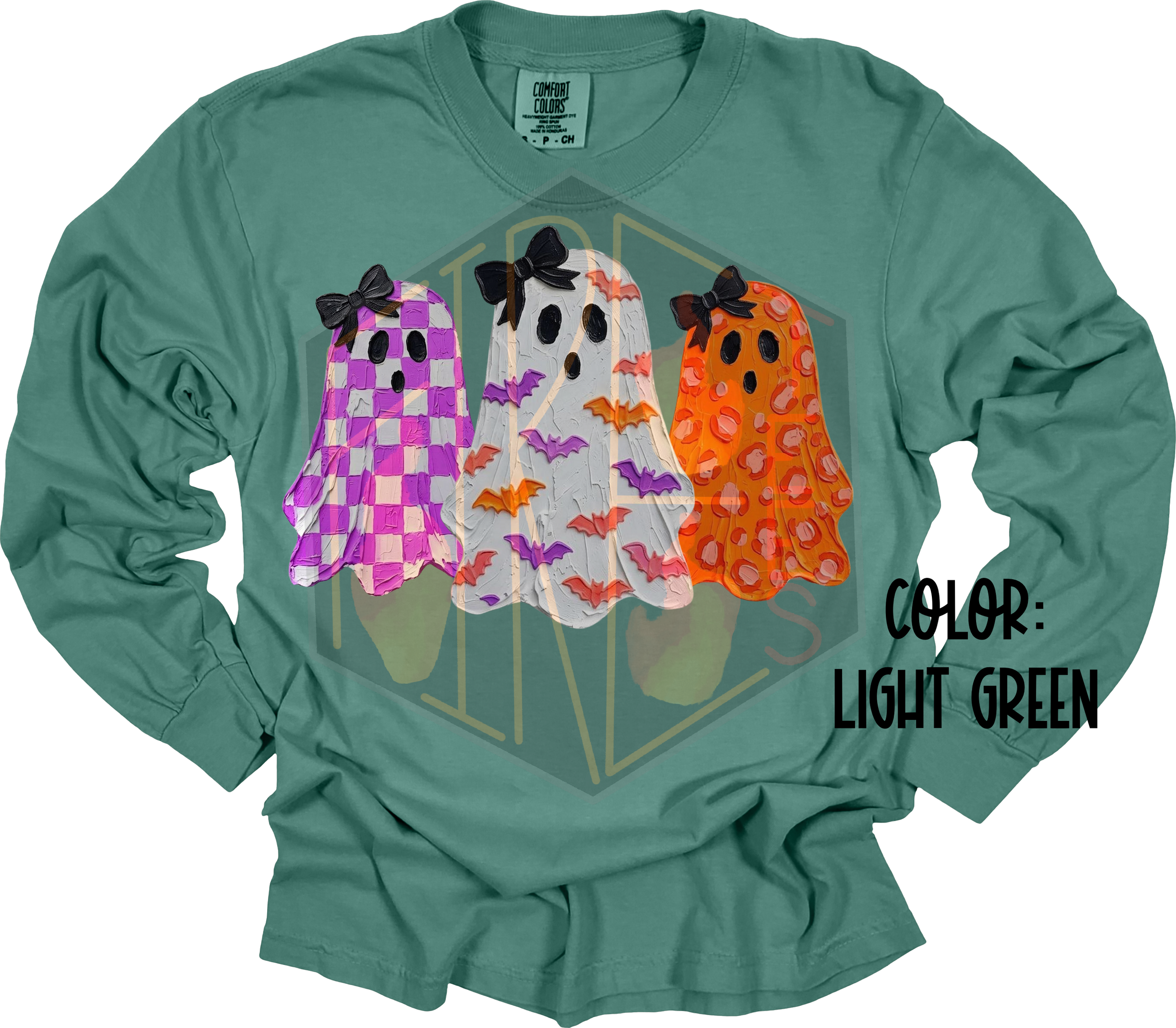 Neon Ghosts Comfort Color Crew