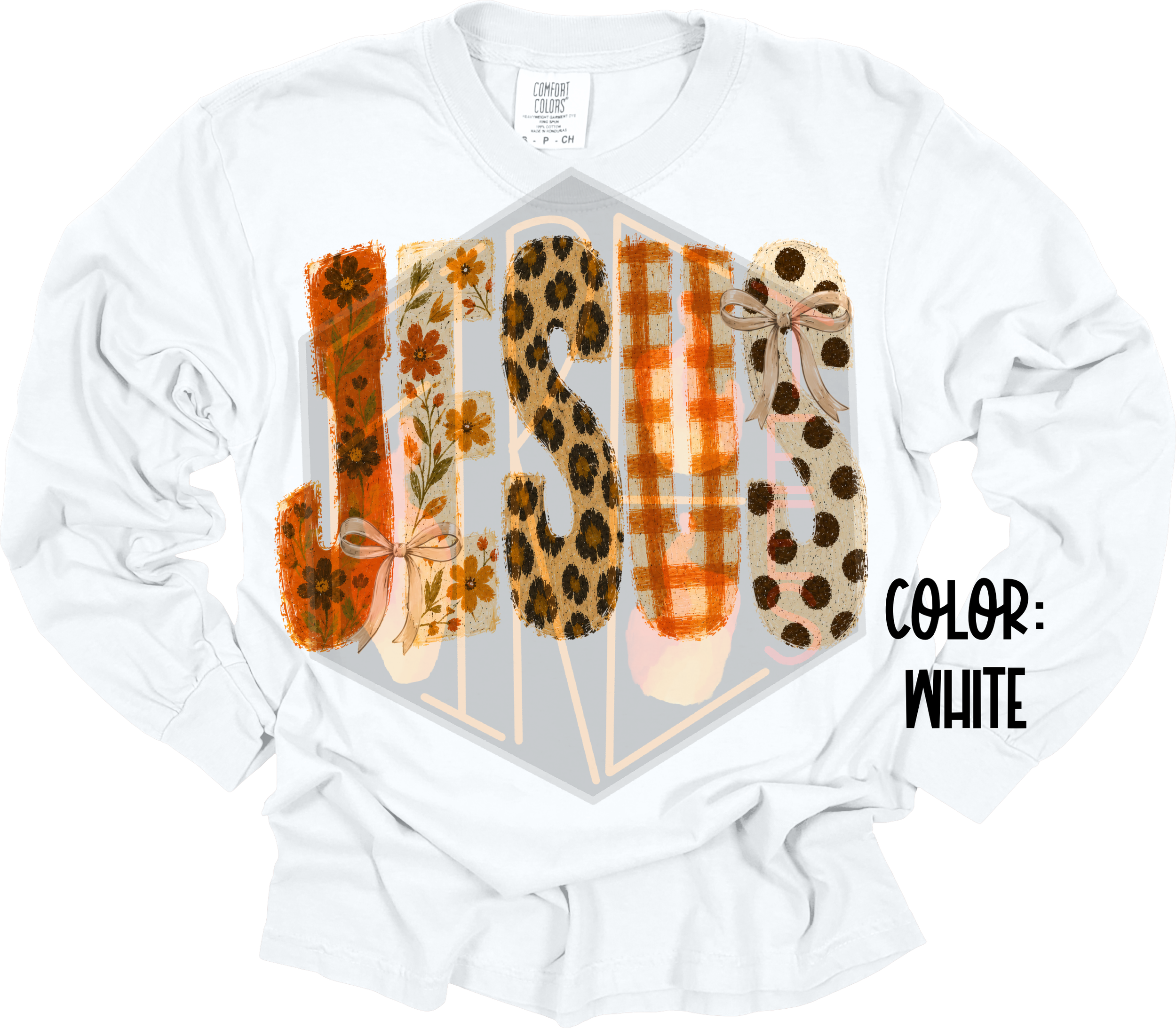 Jesus Comfort Color Longsleeve