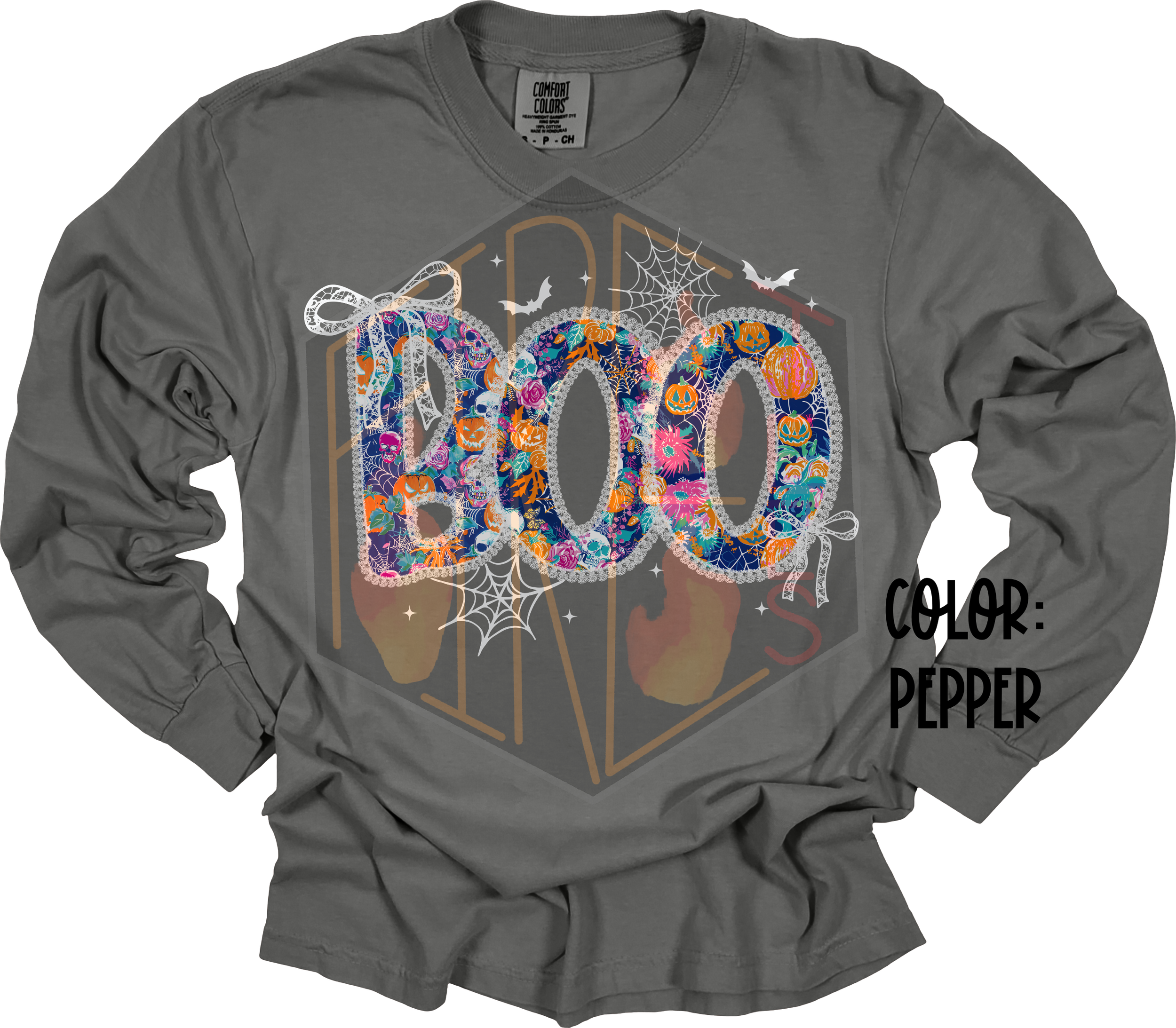 Boo Comfort Color Longsleeve