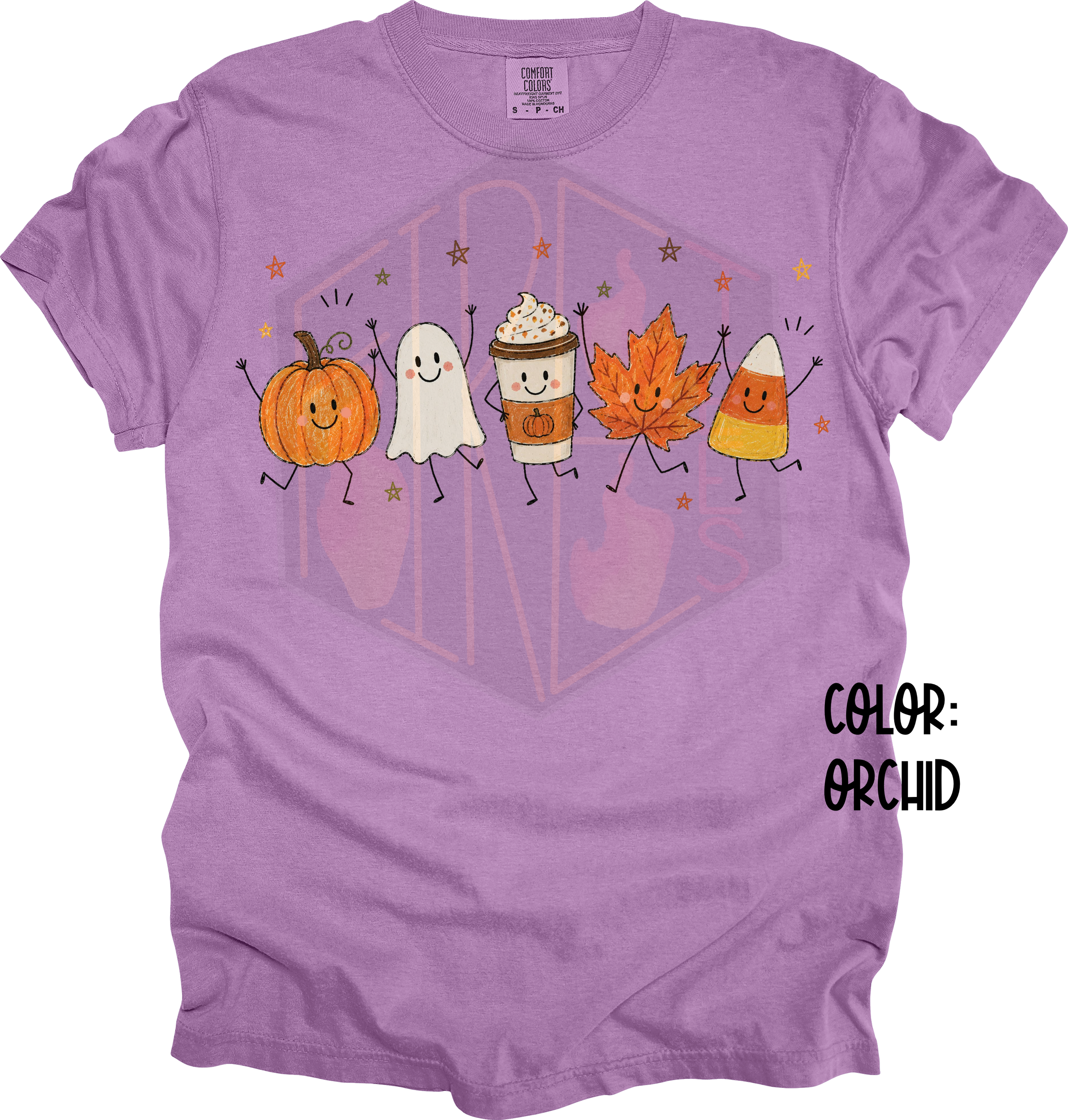 Dancing Halloween Comfort Color T-Shirt