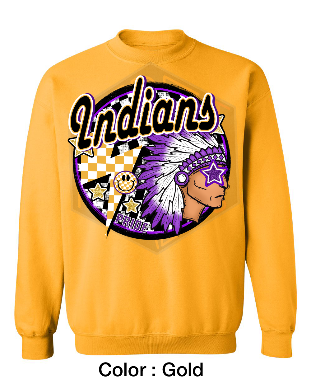 Indian Pride Gildan Crewneck