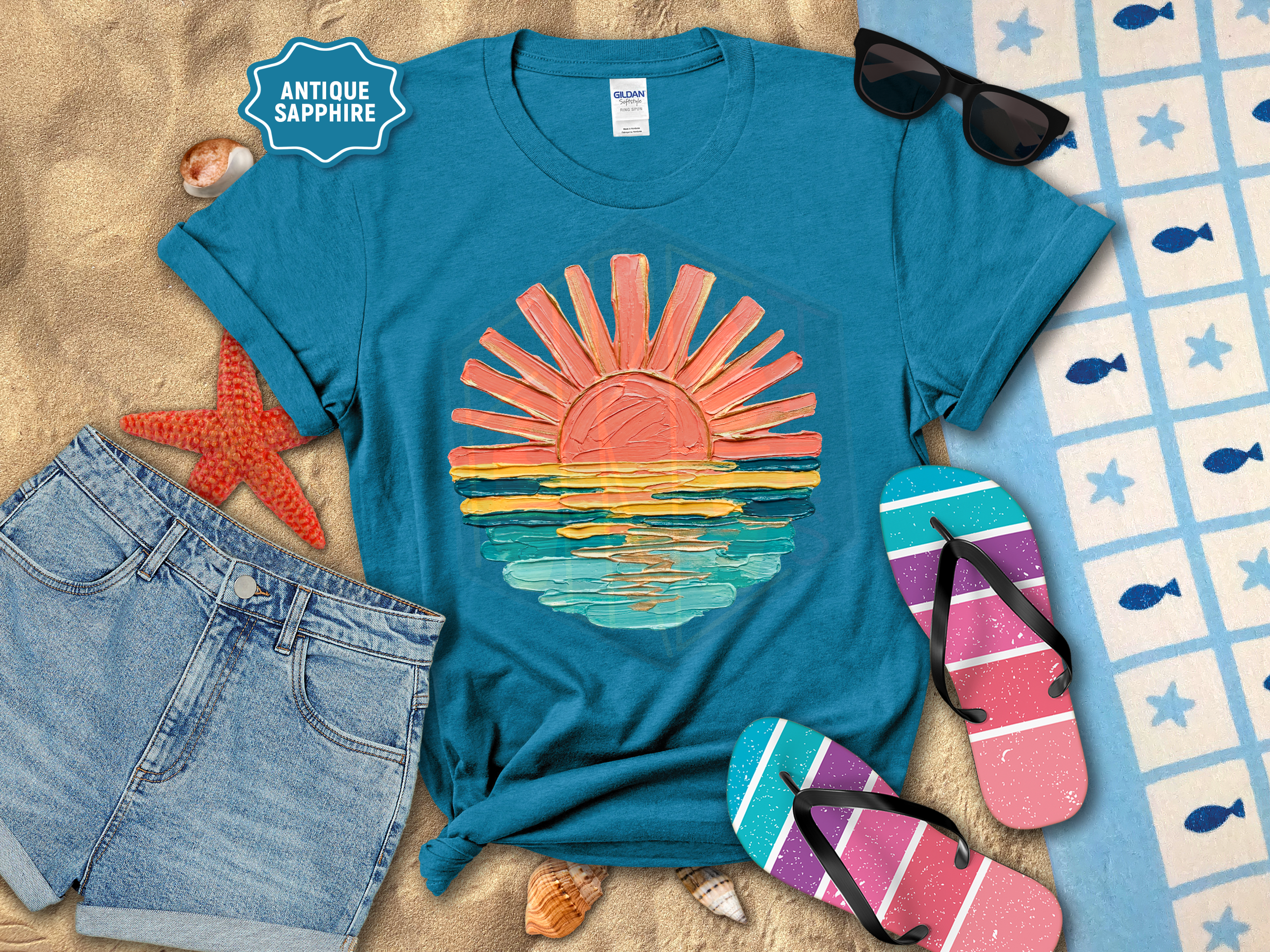 Painted Sun T-Shirt