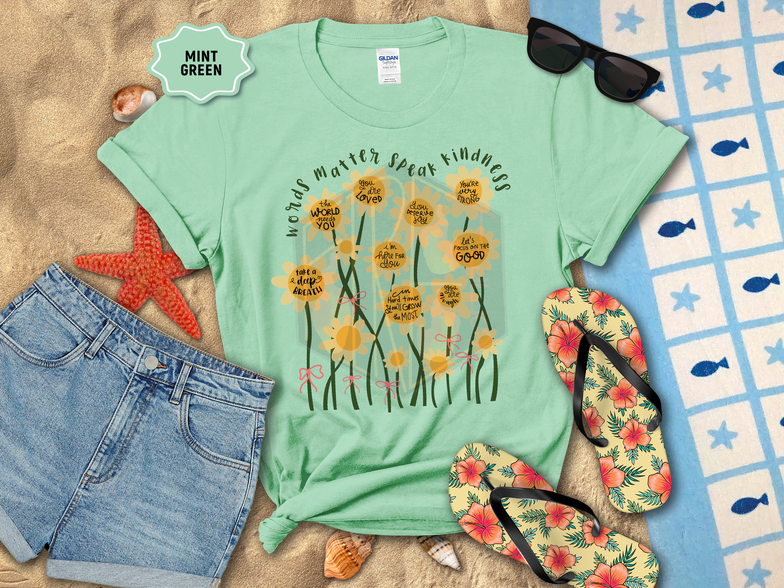 MOTIVATIONAL QUOTES April T-Shirt of the Month