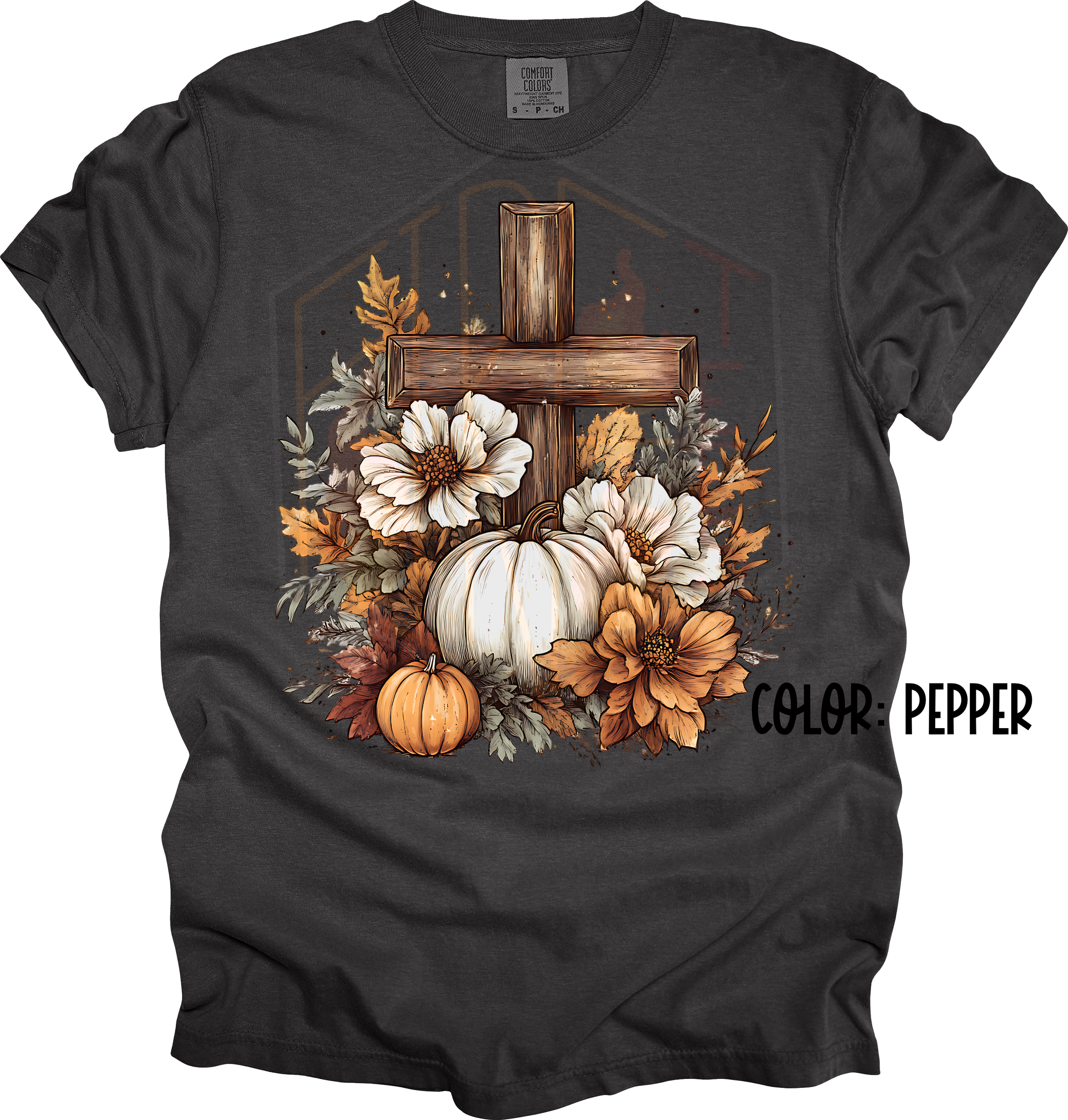 Fall Cross Comfort Color T-Shirt