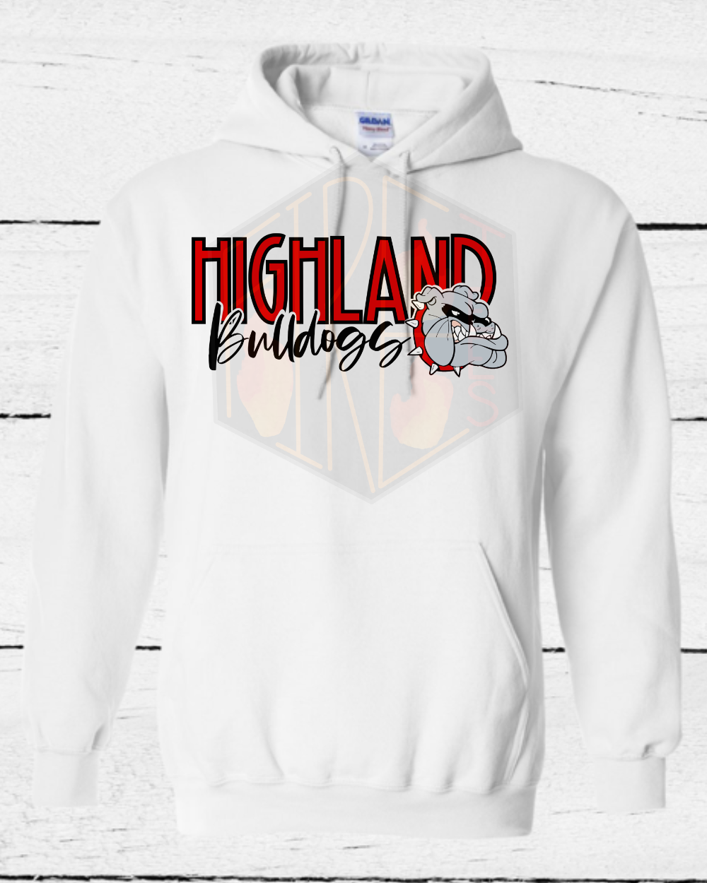 Highland Bulldog Hoodie