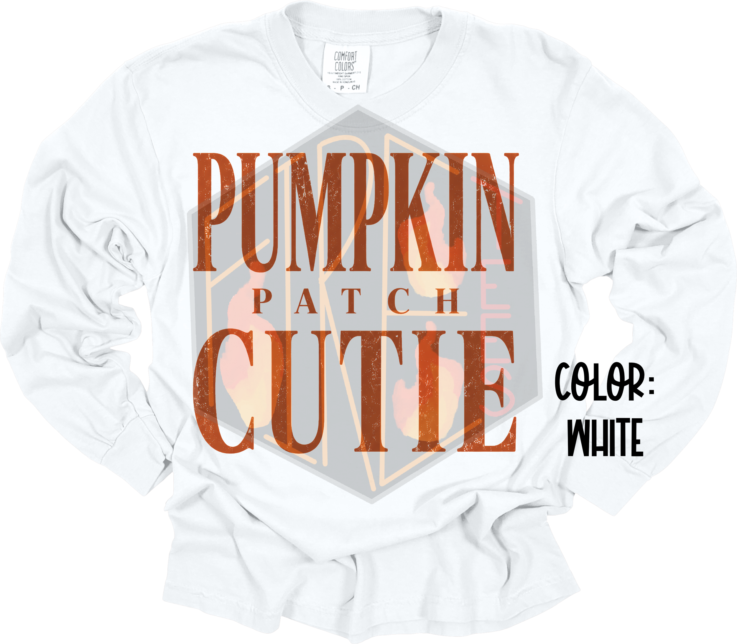 Pumpkin Patch Cutie Comfort Color Crew