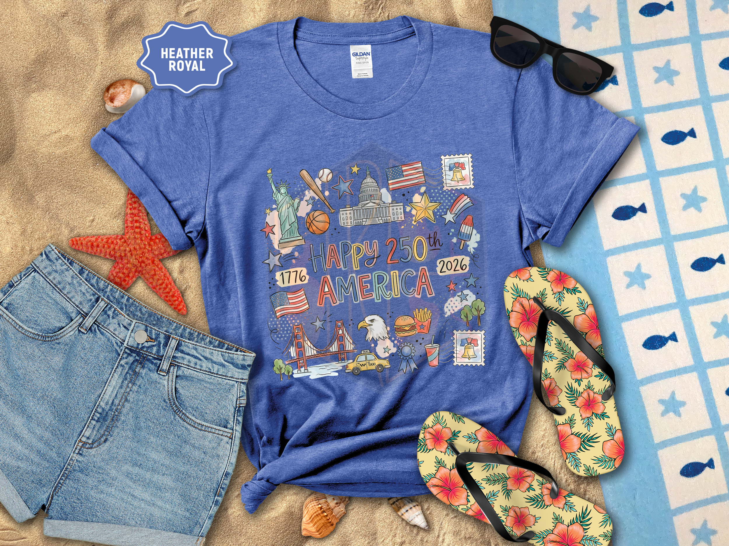 Happy 250th America T-Shirt