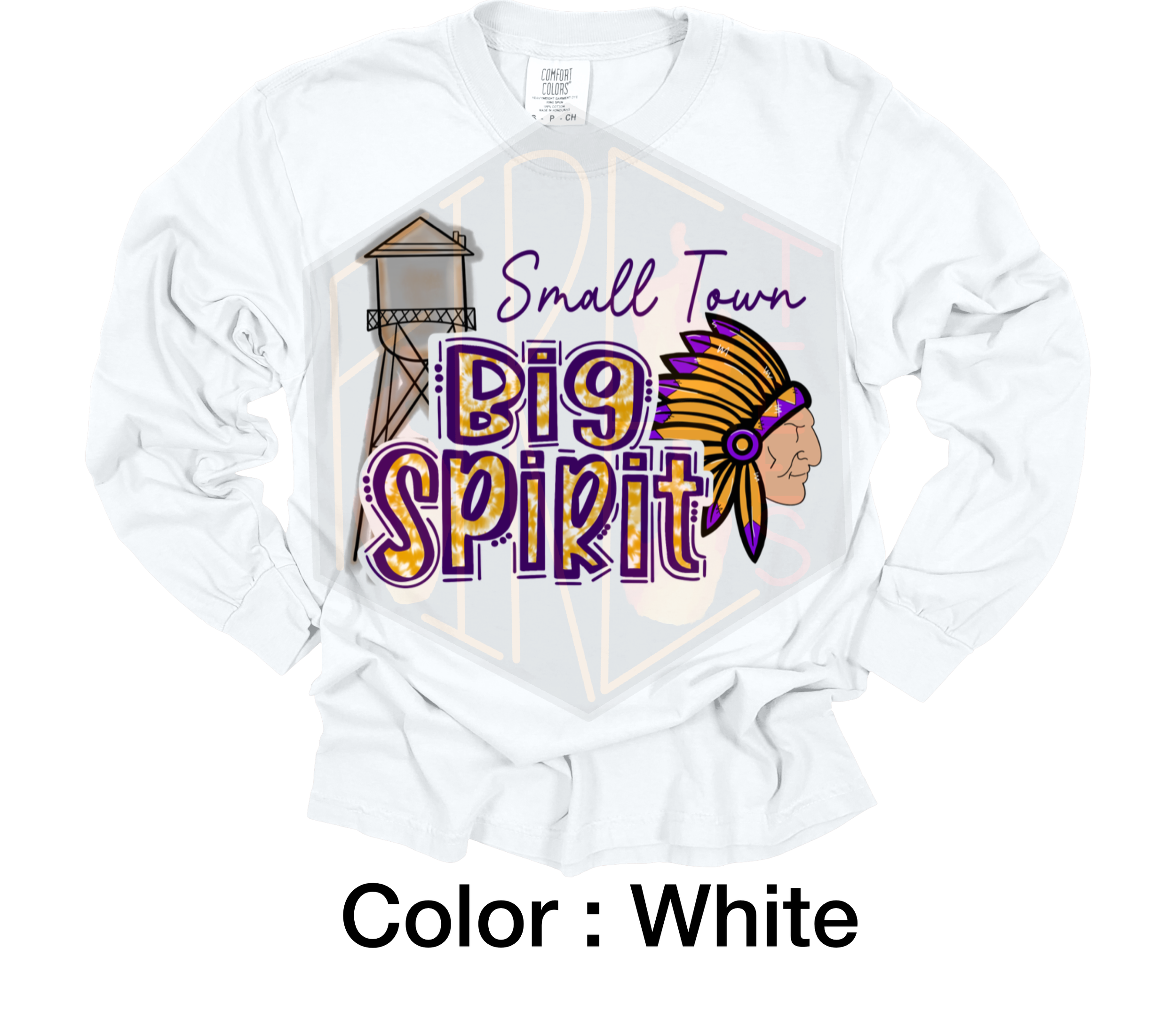 Small Town Big Pride Comfort Colors Crewneck