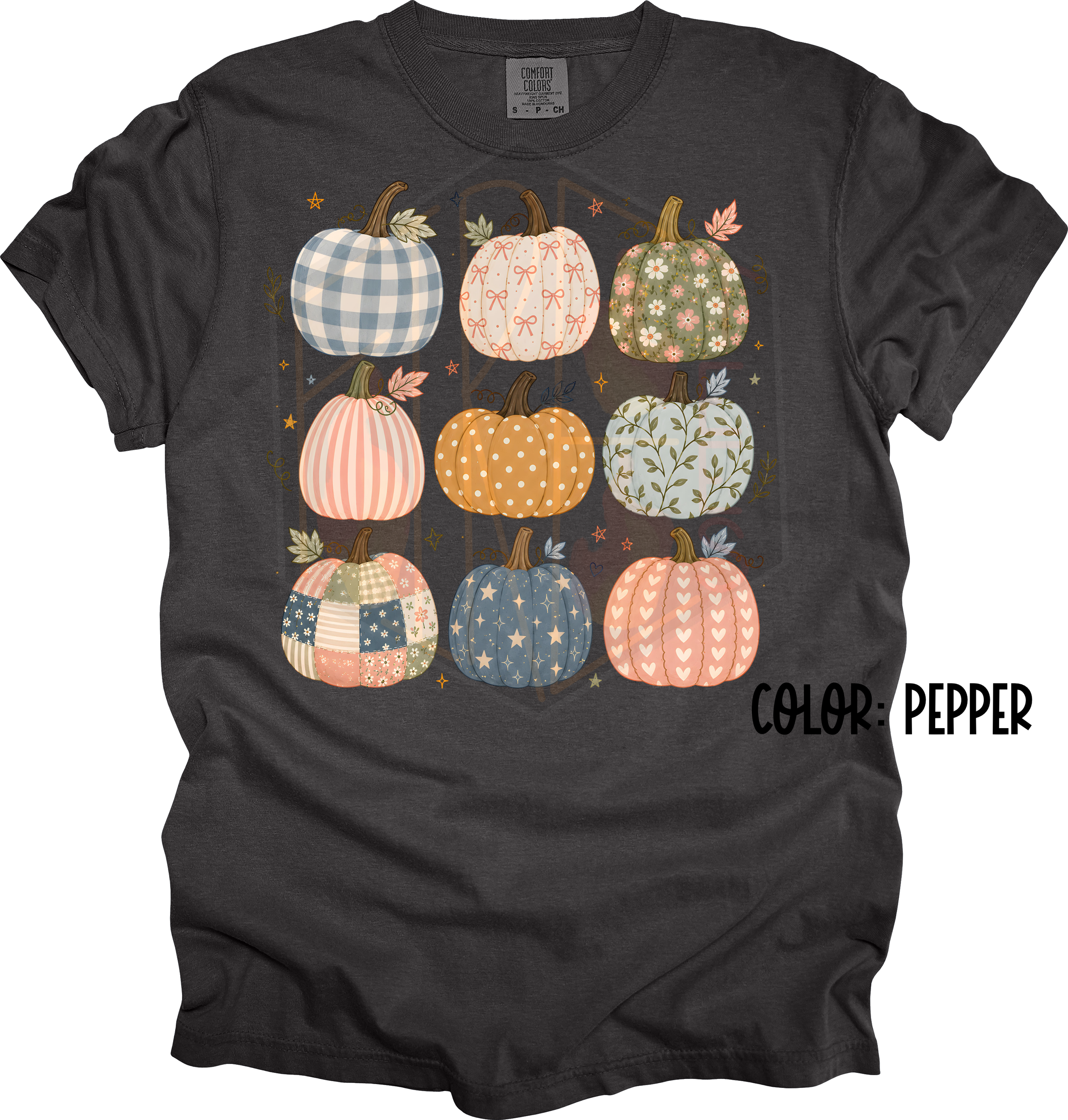 9 Pumpkins Comfort Color T-Shirt