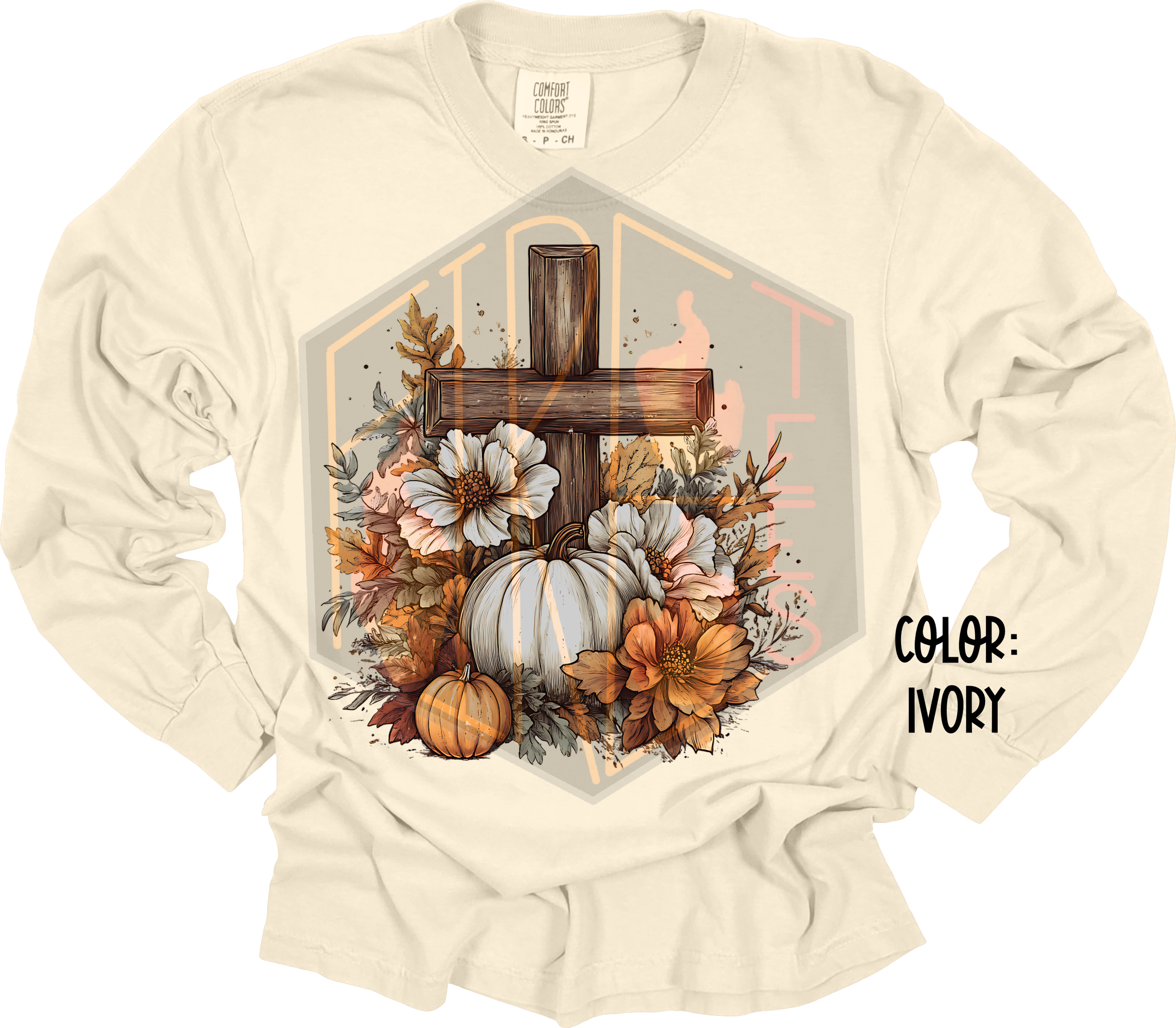 Fall Cross Comfort Color Longsleeve