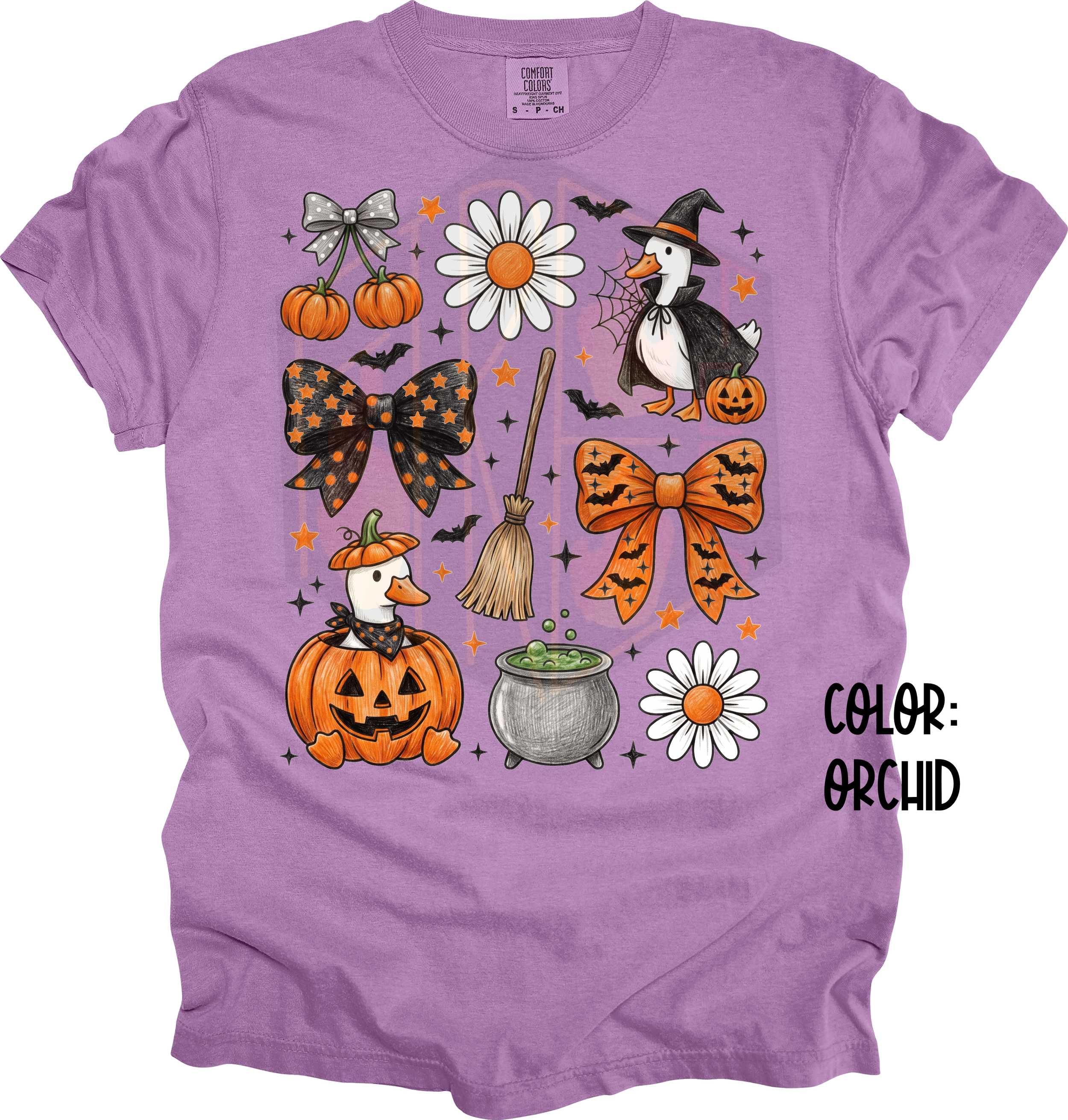 Halloween Goose Comfort Color T-Shirt