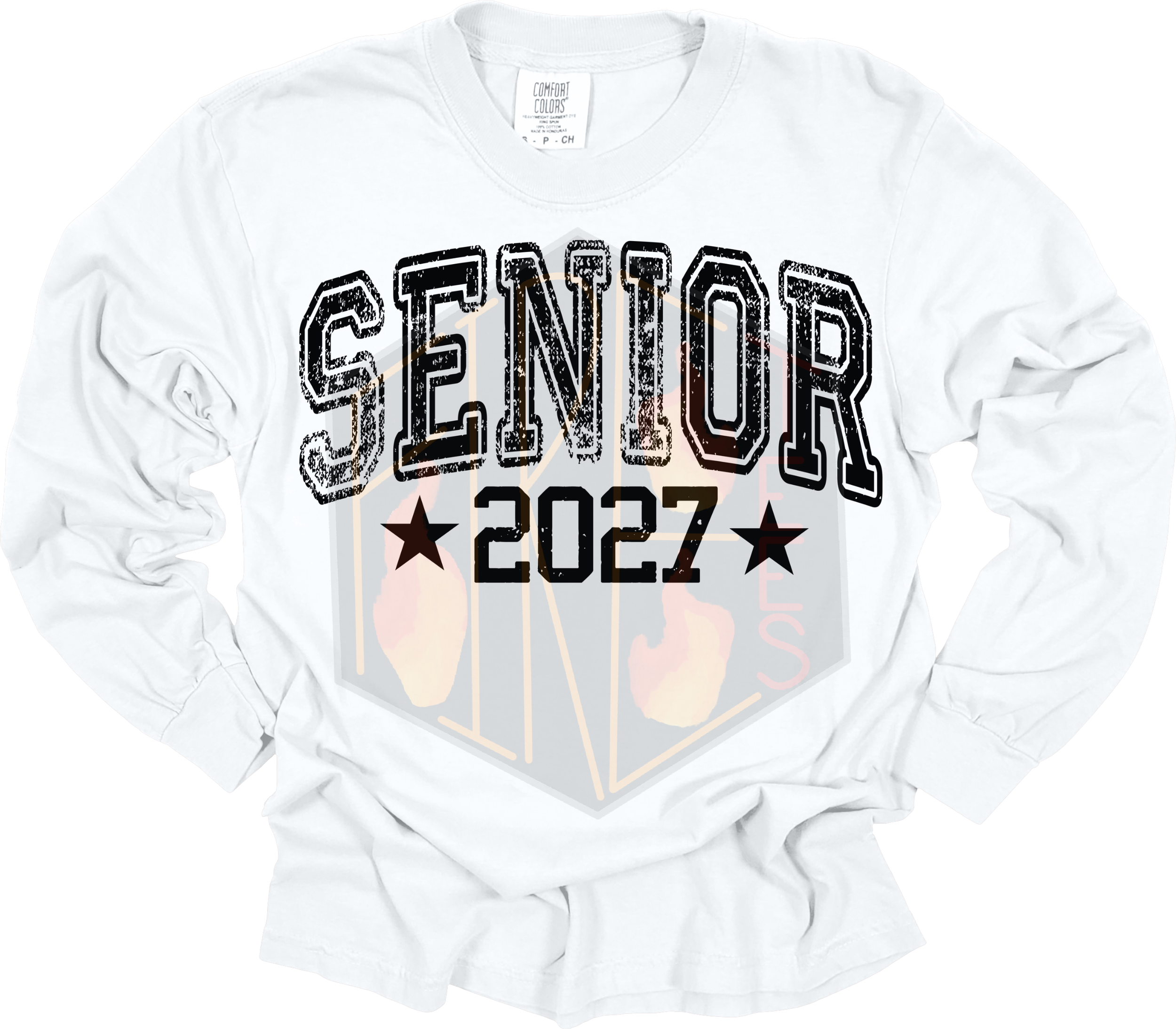 Senior Solid Comfort Color Longsleeve