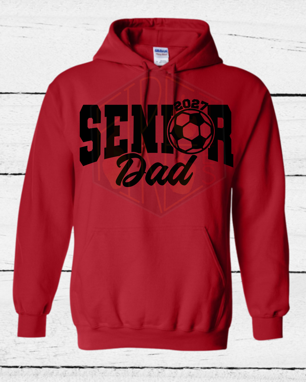 Highland Senior Dad Soccer Hoodie