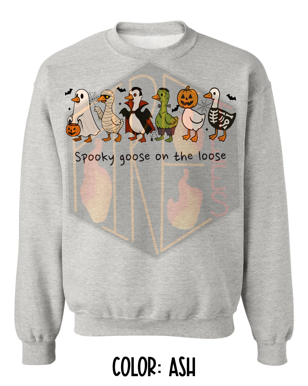 Spooky Goose Gildan Crew Neck