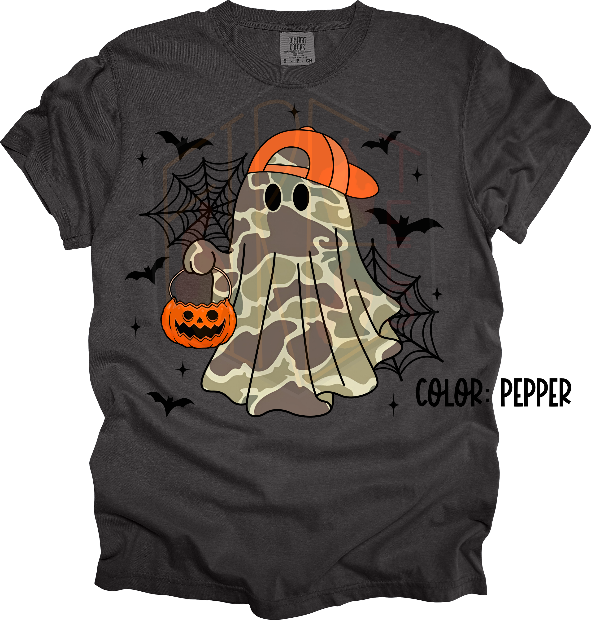 Camo Ghost Comfort Color T-Shirt