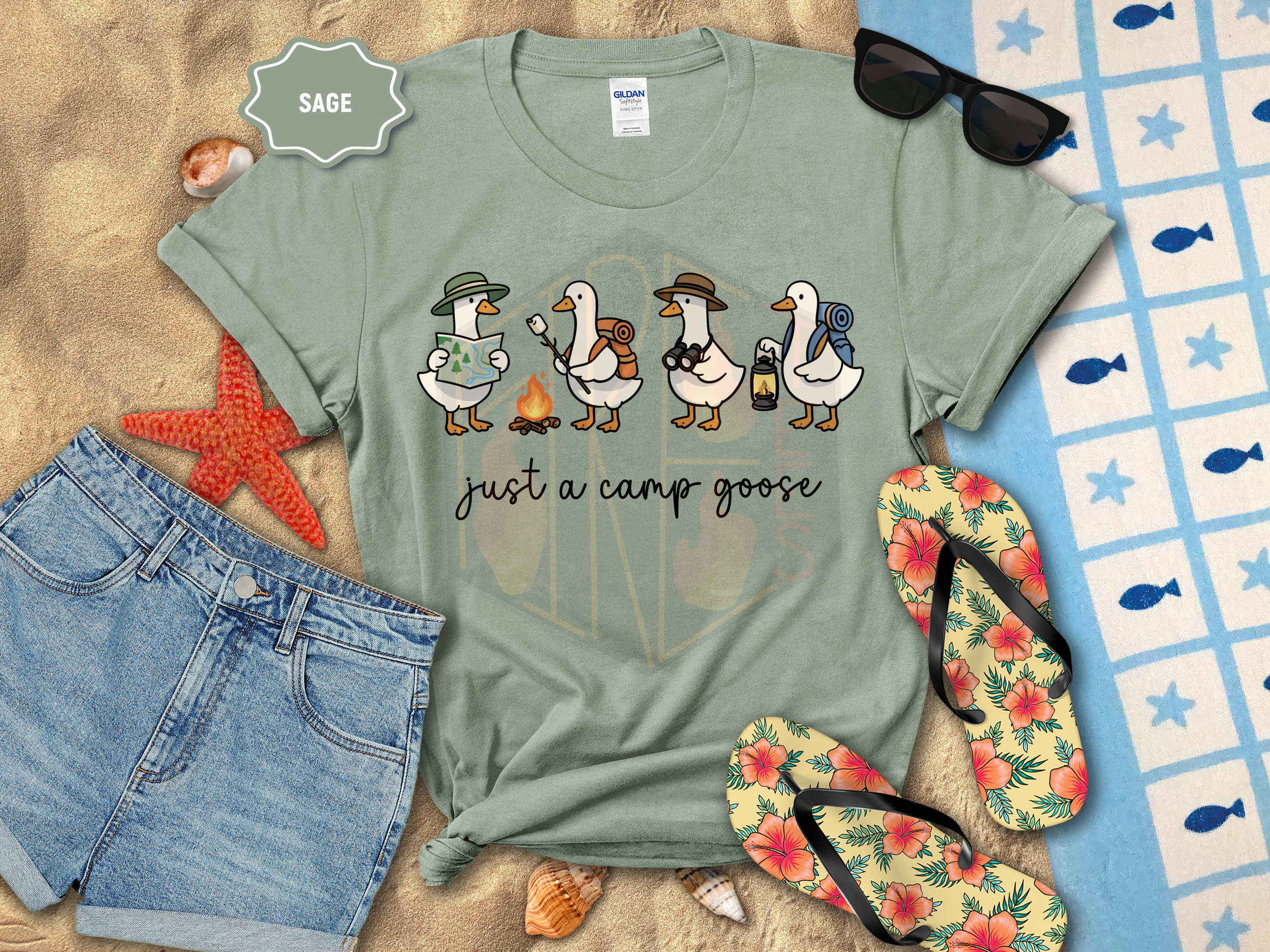 Just a Camp Goose T-Shirt