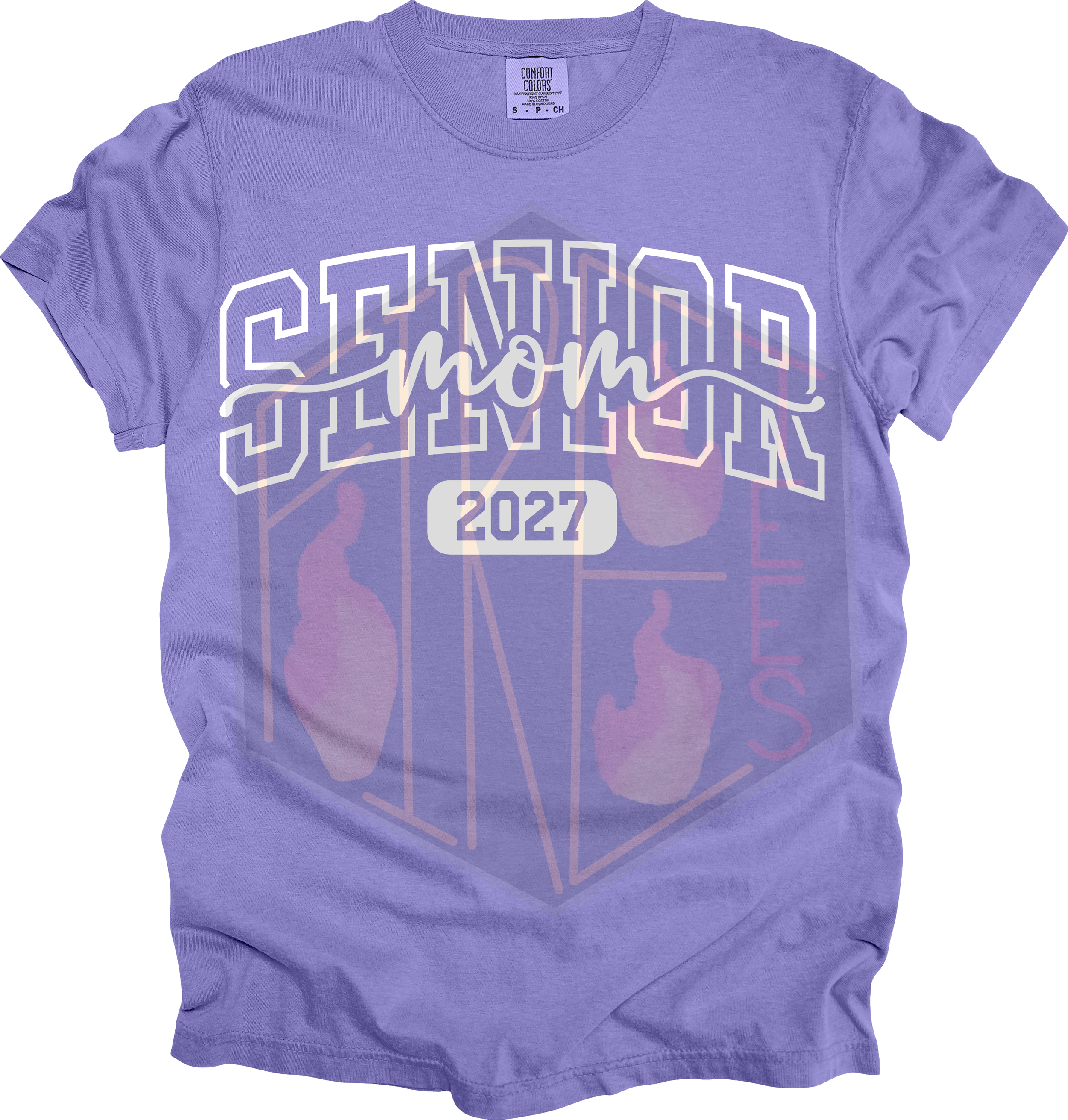 Senior Mom Solid Comfort Colors T-Shirt
