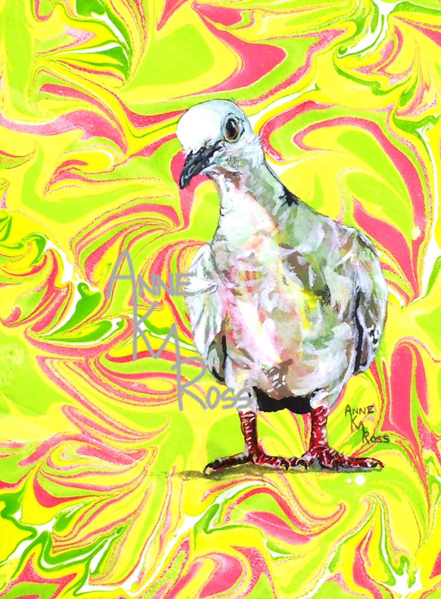 One Love Dove 6" x 8"