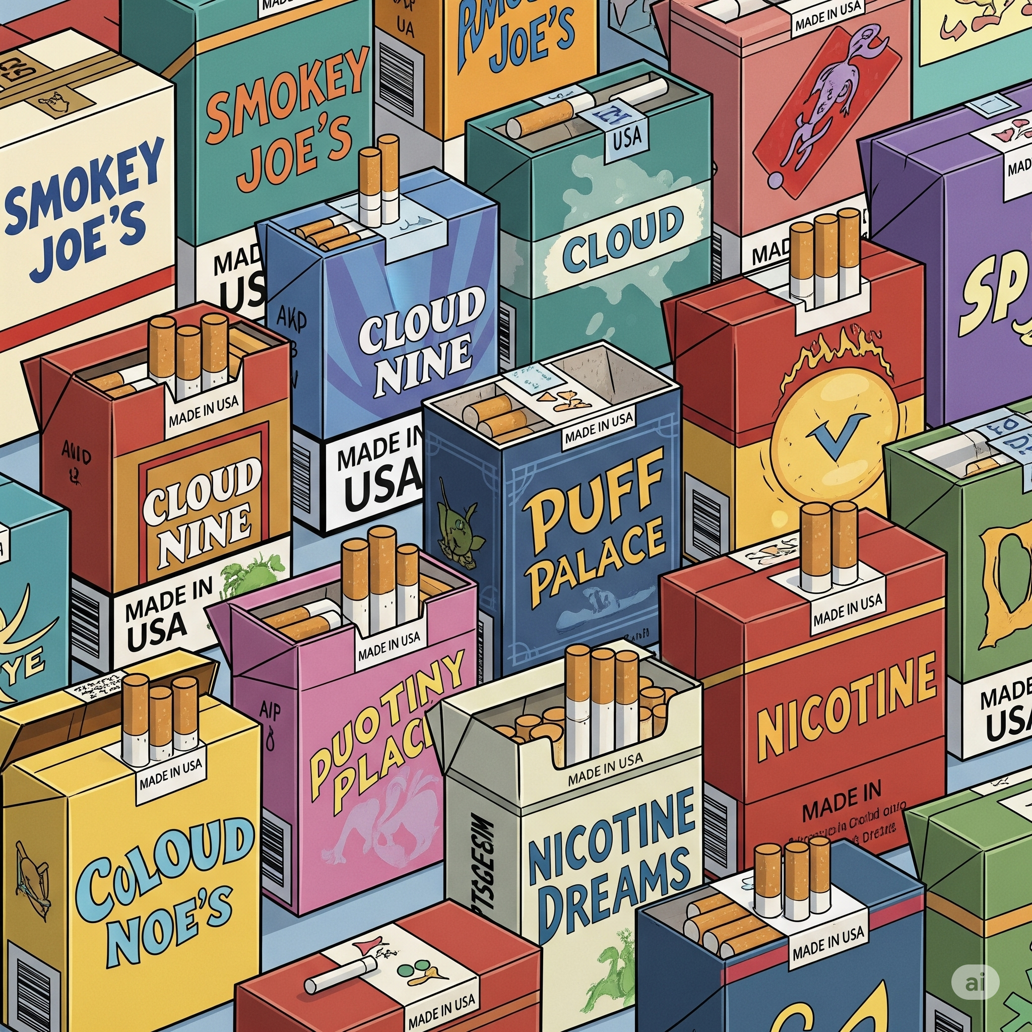 Cigarettes, Tobacco and Vapes