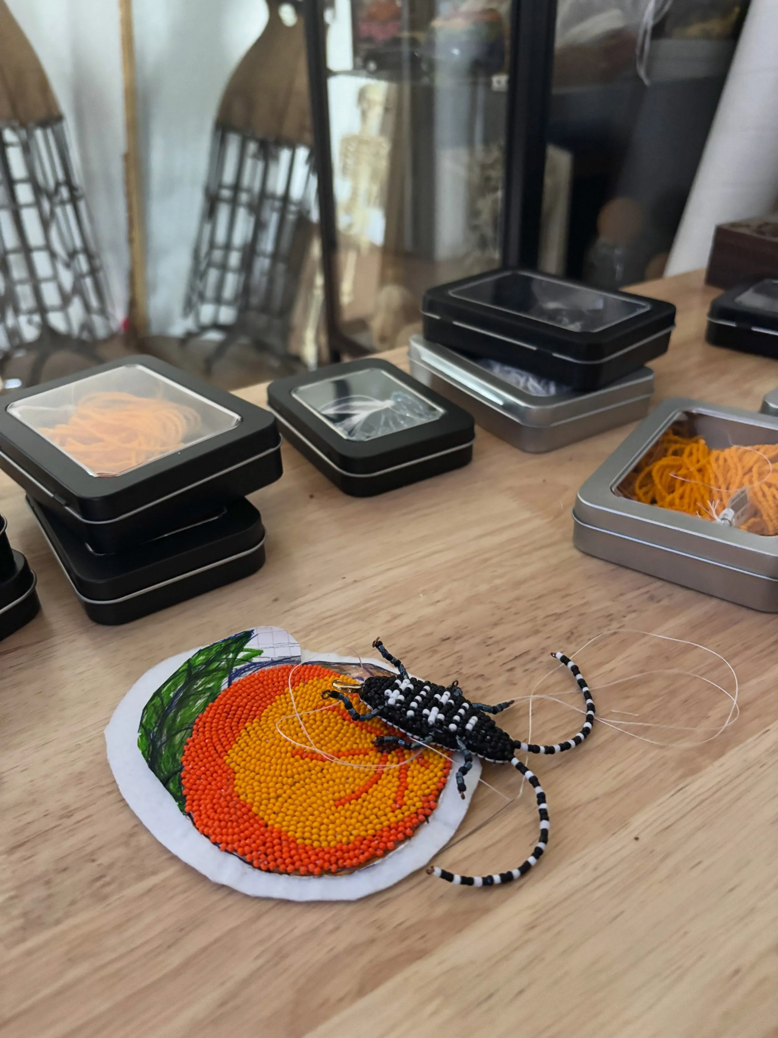 WIP

Next week I start all the fine-tuning details for the show I am curating.
Excited!!!

I&rsquo;m taking a wee bit of a break to work on my current obsession project: citrus fruit and insects 

 I did start the application for an MFA program

Am I