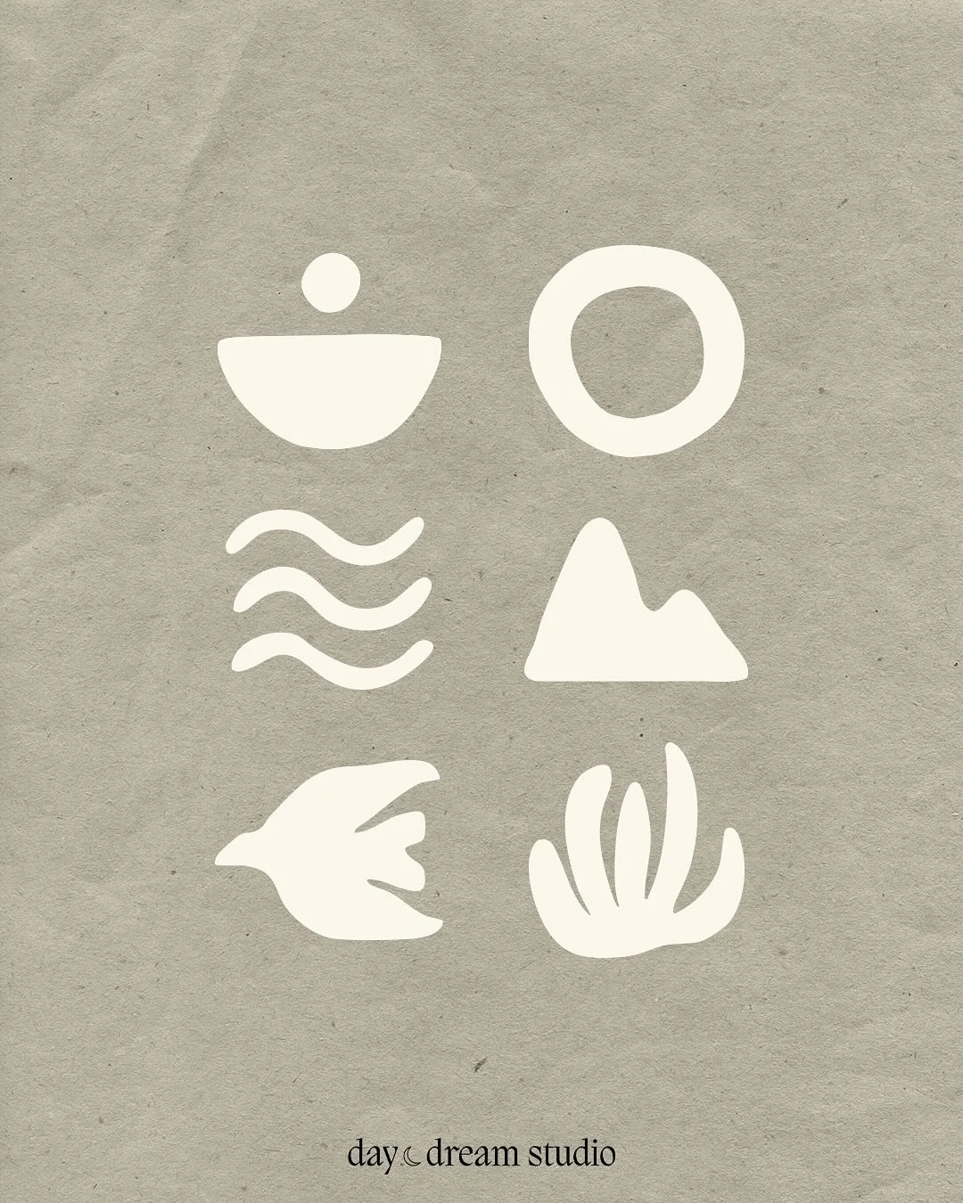 Excited to share a sneak peek of the branding work I&rsquo;ve created for @truenaturehealingcenter 🌿

Inspired by their holistic approach to healing and the beauty of Santa Fe, this icon set was designed using hand-drawn, organic shapes representing