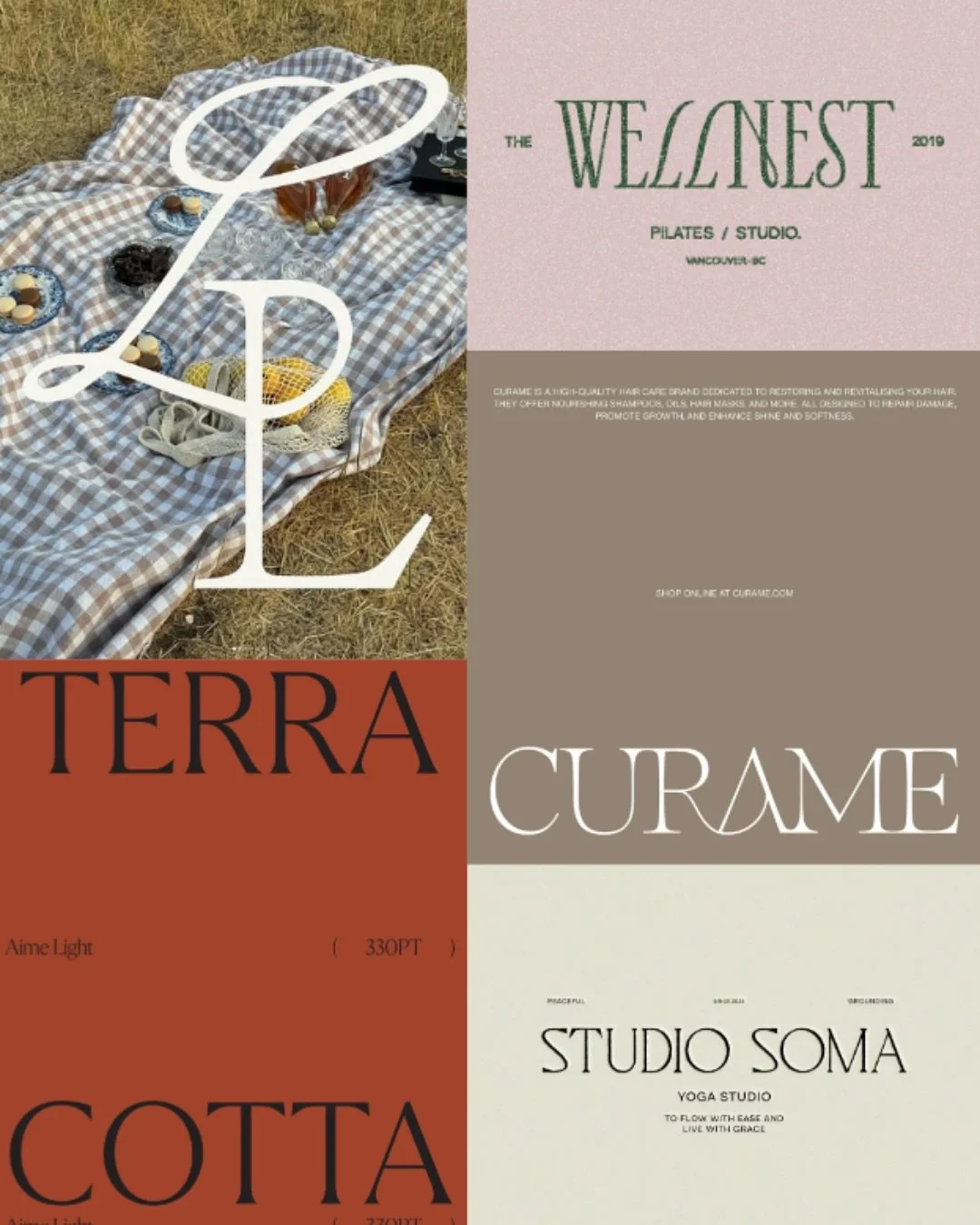 sneak peek of the brand moodboard I curated for my dearest @lodum &mdash; excited to share more soon 🎨

*images pulled for inspo only!

#branding #rebrand #brandidentity #typography #stylist #artist #monogram #logo