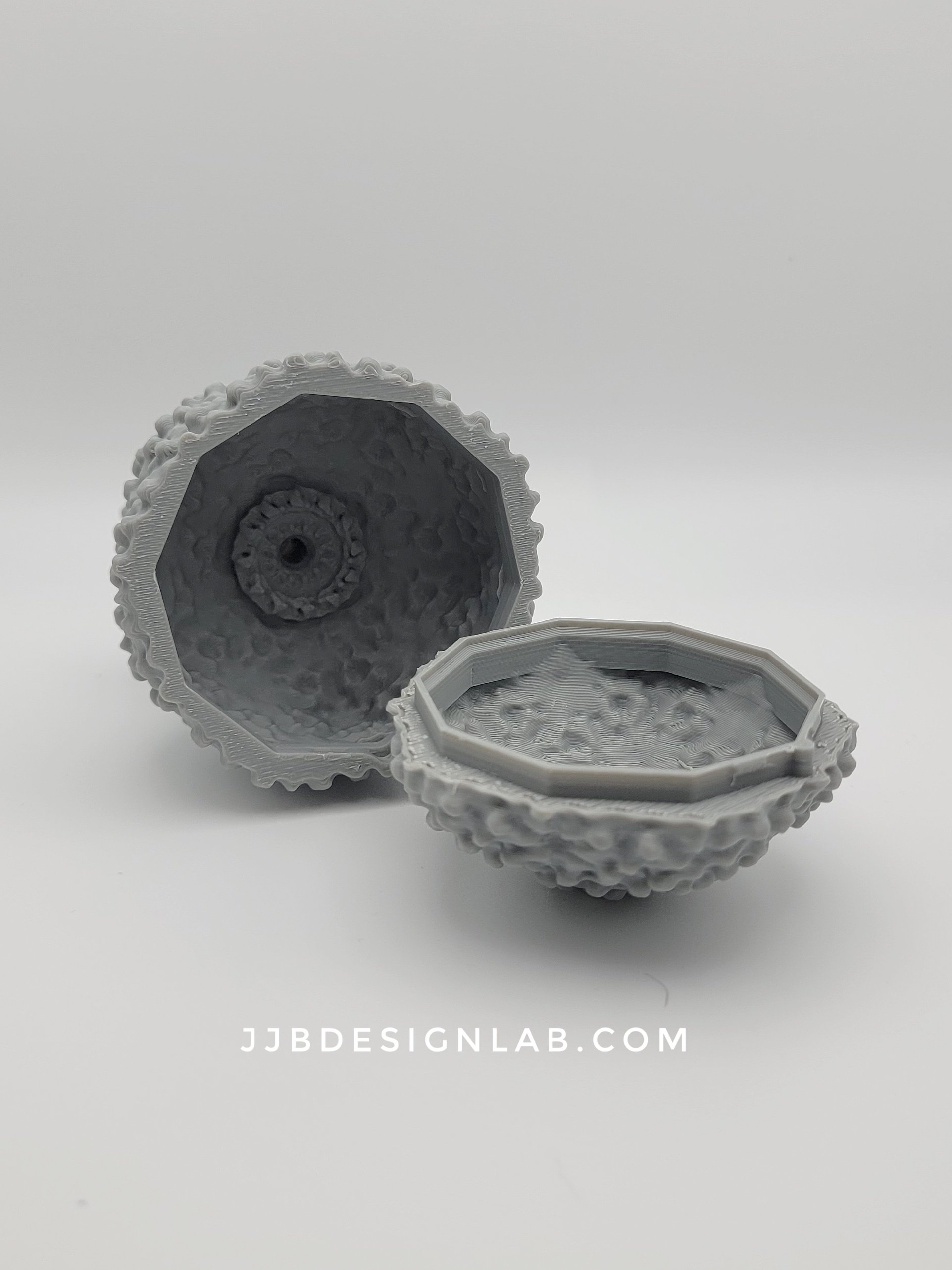 P68 Phage Container (snap top, grey)