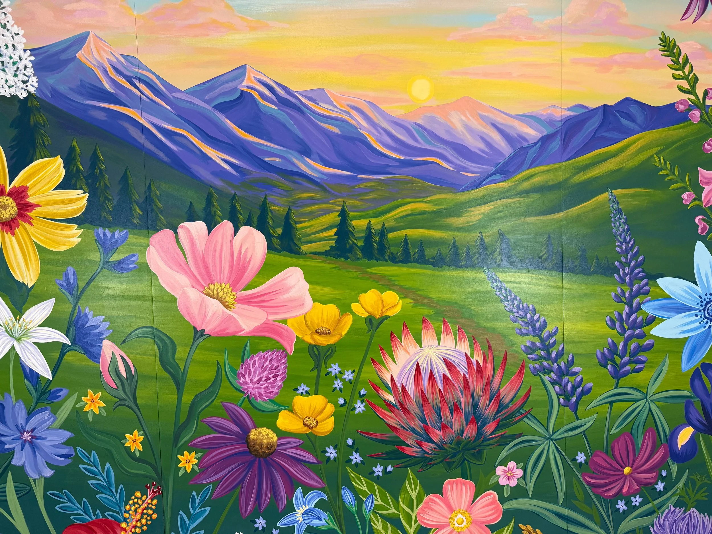 Each One is Unique Mural