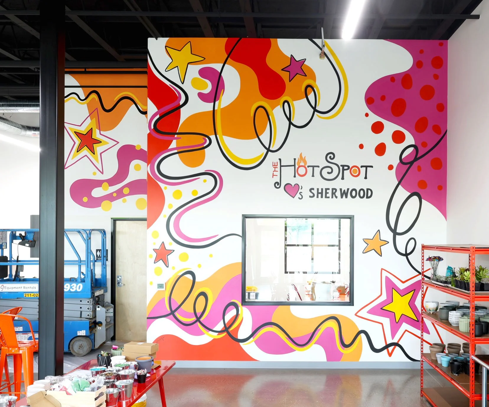 The Hot Spot Mural
