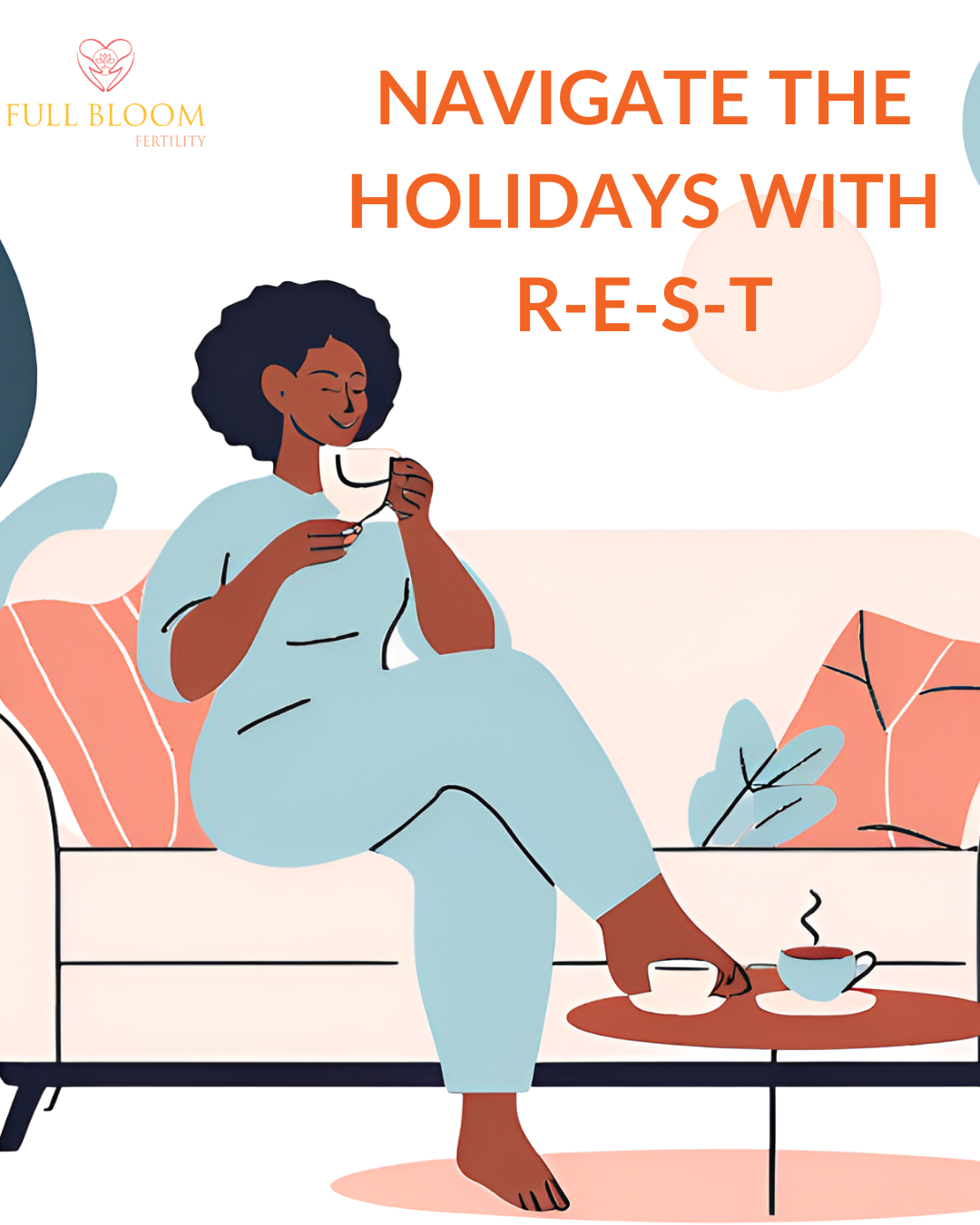 Navigate the Holidays with R-E-S-T