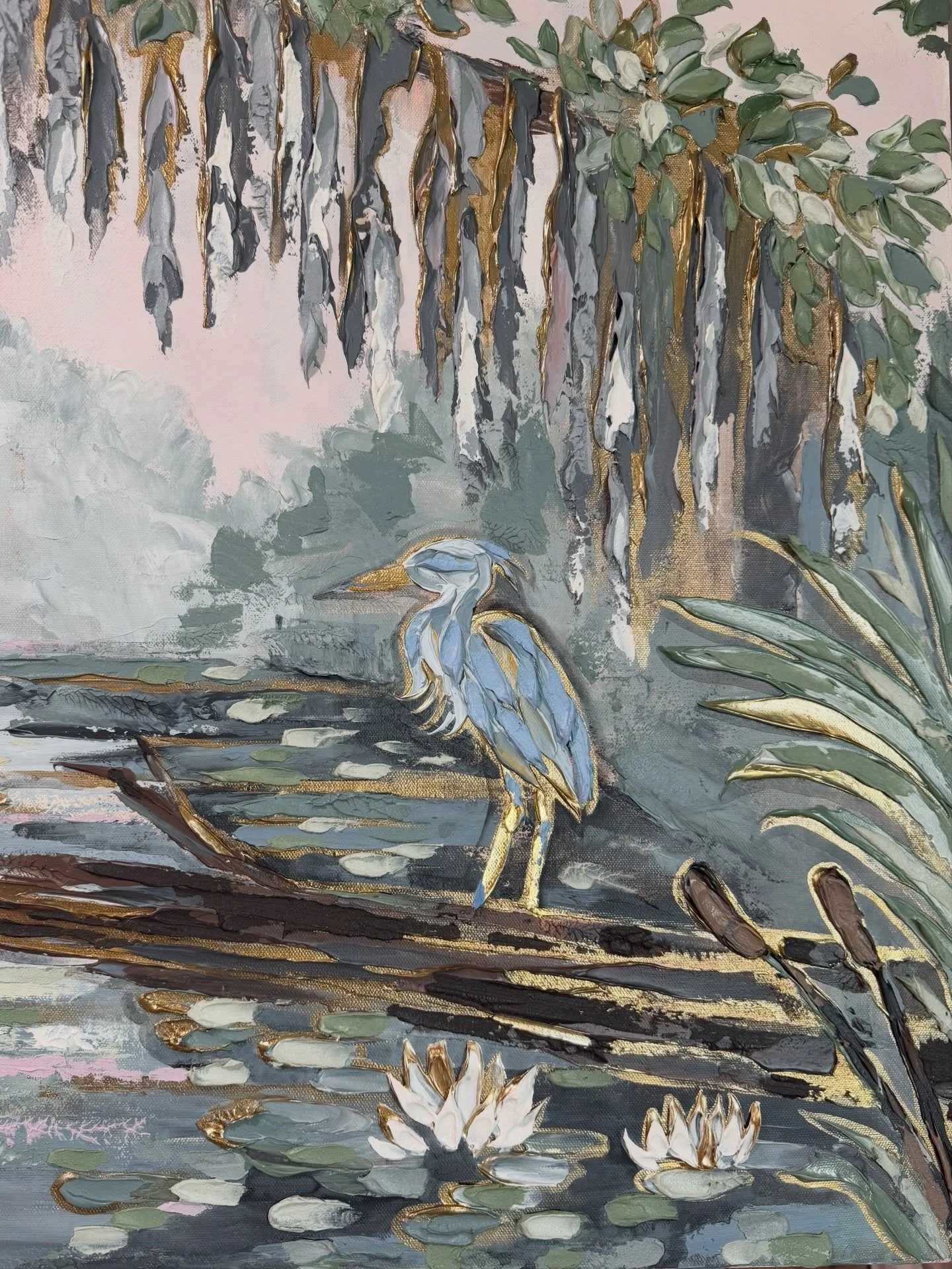 A bayou always finds its way into my work&hellip;

but this one?
you haven&rsquo;t seen the heart of it yet.

&bull;&bull;&bull;
ART SHOW &amp; full collection release:: Saturday | June 13, 2026 🥂