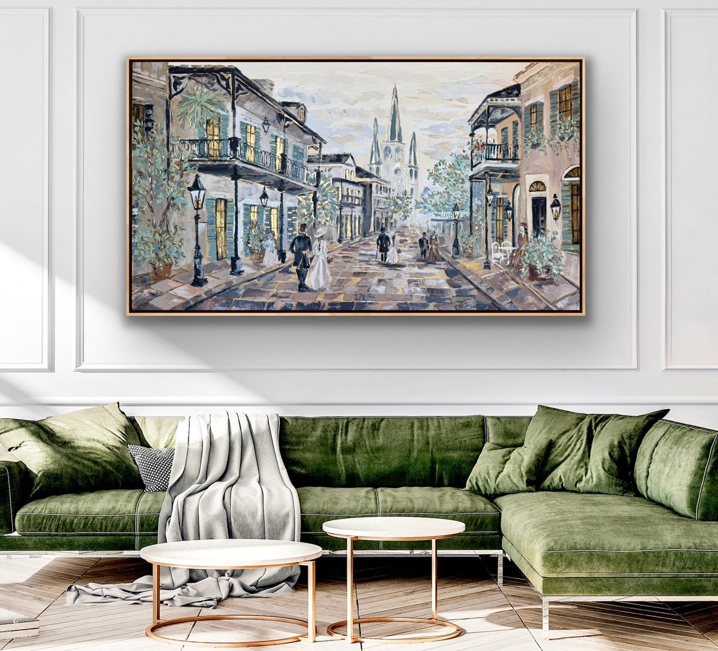 She finally has a name&hellip; ✨

&ldquo;Avant Tout, New Orleans&rdquo;
&ldquo;𝐵𝑒𝒻𝑜𝓇𝑒 𝑒𝓋𝑒𝓇𝓎𝓉𝒽𝒾𝓃𝑔, 𝒩𝑒𝓌 𝒪𝓇𝓁𝑒𝒶𝓃𝓈&rdquo;
&bull;
Chosen from your suggestions, this title felt like everything this piece represents&mdash;the soul, 