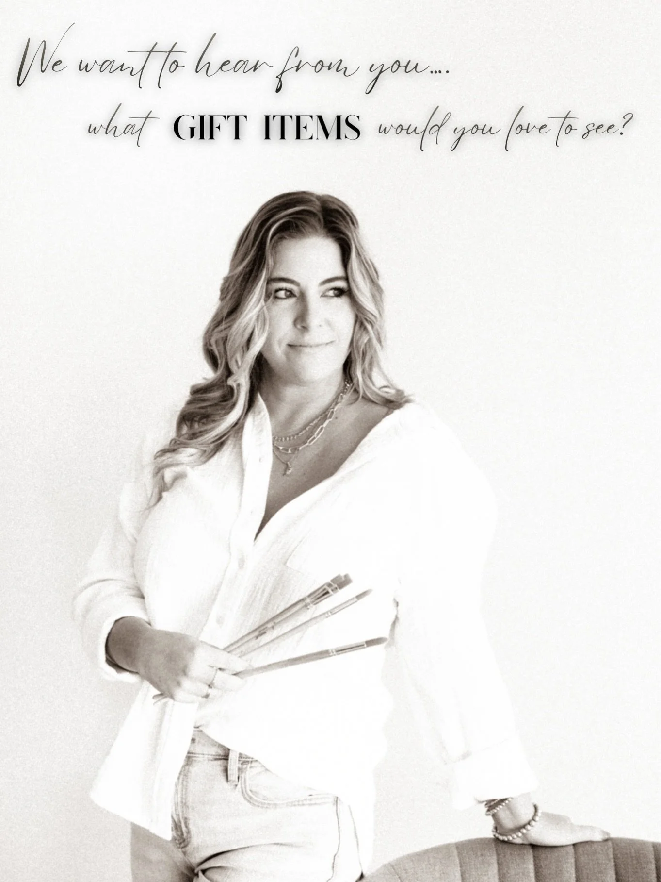 YES, we will be bringing along gift items to the show again this year!!! Some oldies, but goodies&hellip;. &amp; some NEW items 💫 That&rsquo;s where you come in. What items would YOU love to see?!? We&rsquo;re taking notes 👀📝