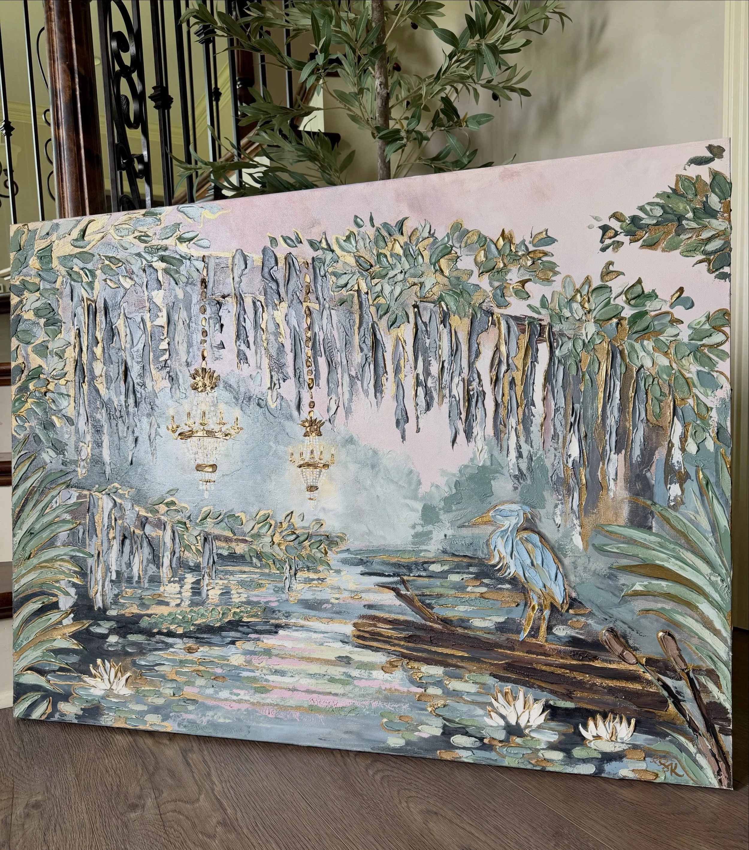 ✨ 4 days until SHOWTIME ✨

Another day closer to &ldquo;Avant Tout, New Orleans&rdquo; and another reveal from the collection&hellip;

&ldquo;The Secret Bayou&rdquo; 🌿

A Louisiana twist on the classic &ldquo;The Secret Garden&rdquo;&hellip;. this p