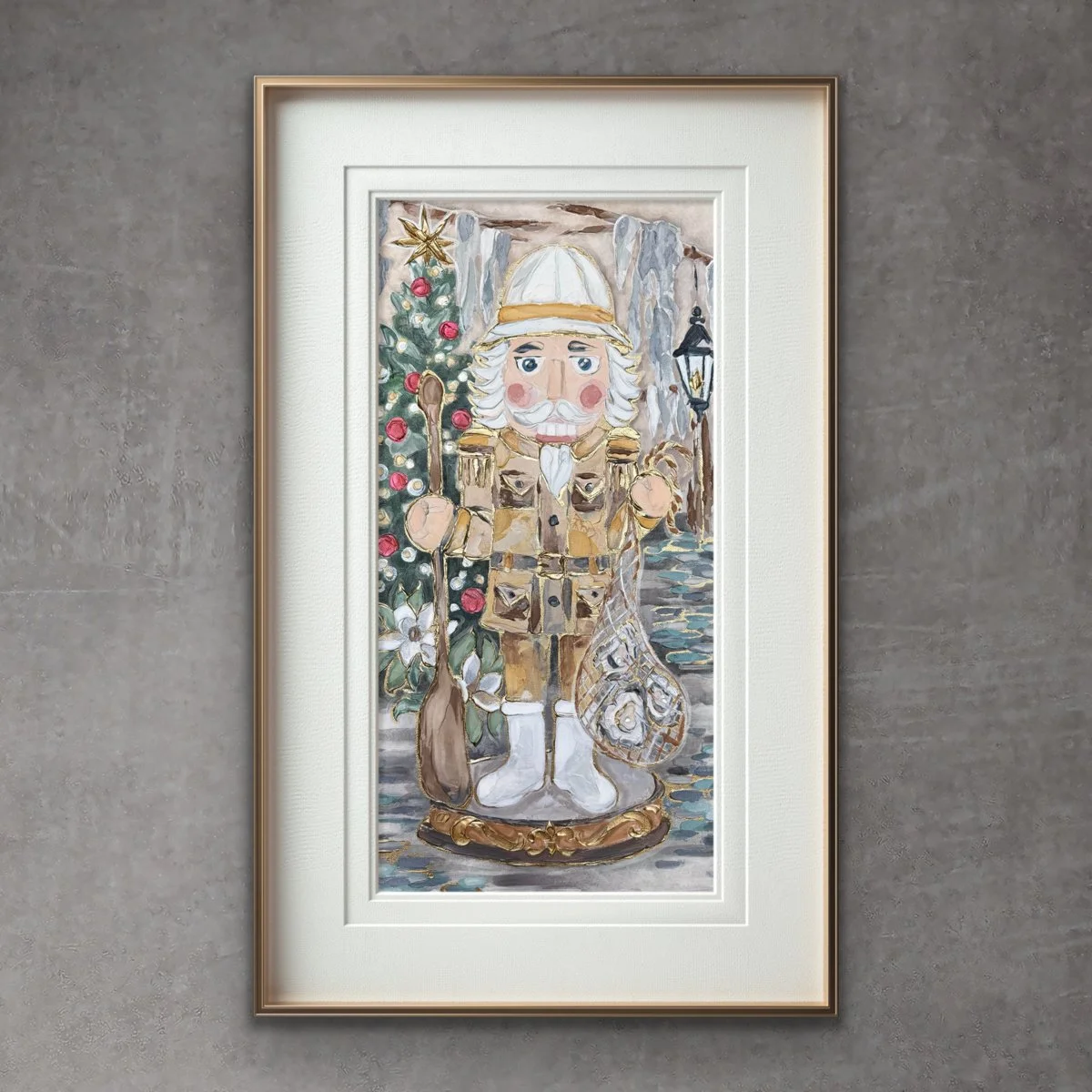 "Sir Boudreaux" Paper Print