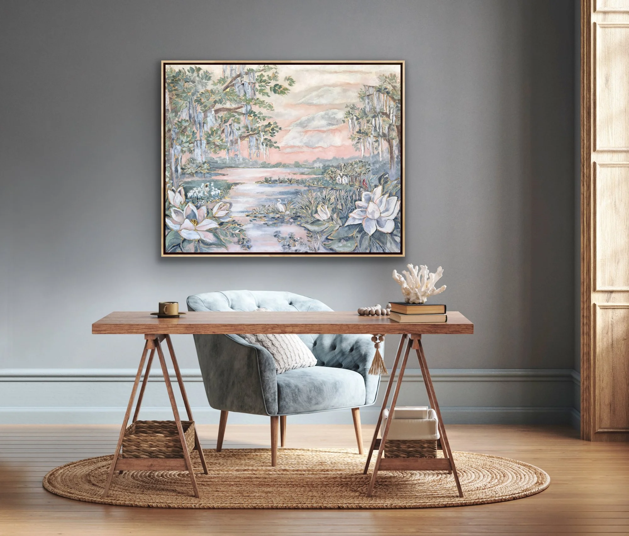 "Blessings on the Bayou" Canvas Print