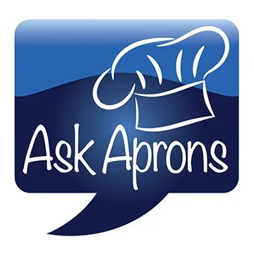 A brand logo for their Ask the Chef desk. Designed by Glenn Gemmell