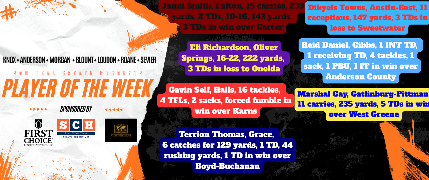 sch real estate team week 7 poll hs fb