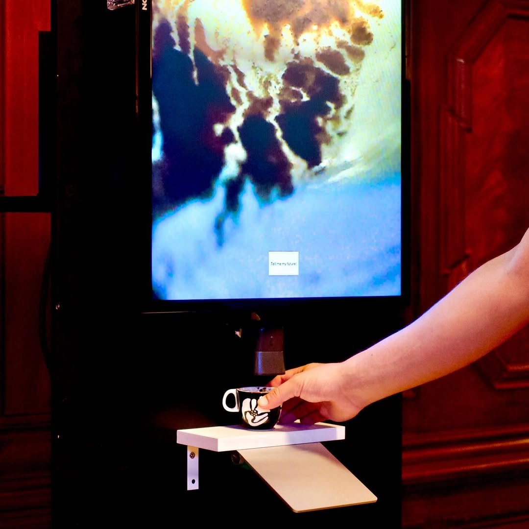 Installation / Future Visioning: AI Turkish Coffee Reading will be live and interactive at KI Festival Heilbronn, July 19–20, 2025