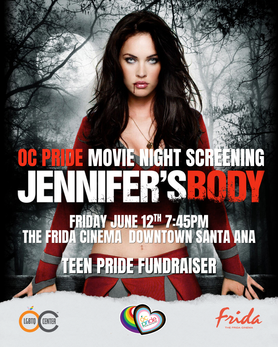OC Pride Movie Night Screening: Jennifer's body