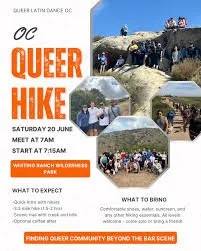 Queer Hike With Queer Latin Dance OC