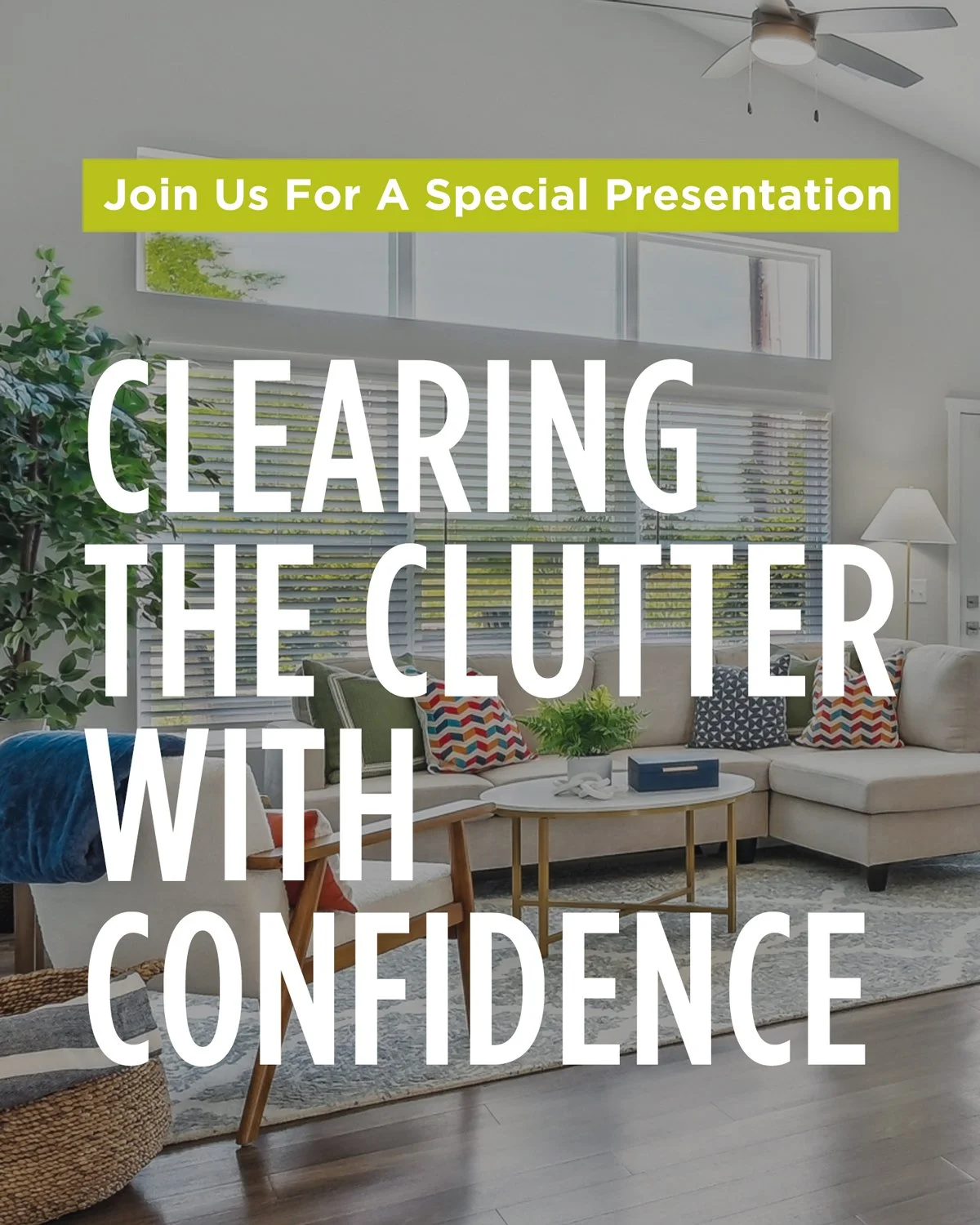Thinking of downsizing but unsure where to start? Join us for this expert-led workshop to learn proven strategies for a smooth downsizing journey. Plus, receive our complimentary downsizing guide! Happening March 6th, 2pm at The Commons at Burr Oak C