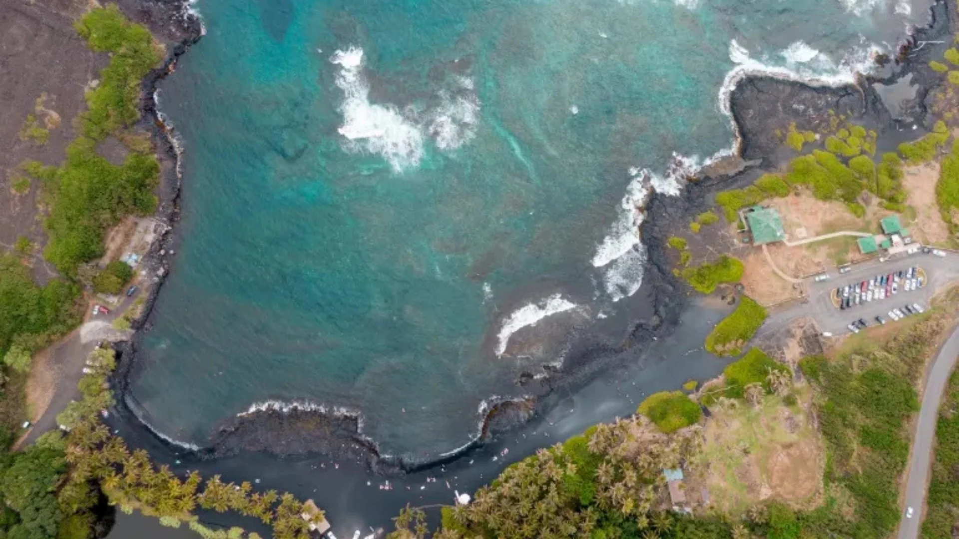 Punalu'u Black Sand Beach