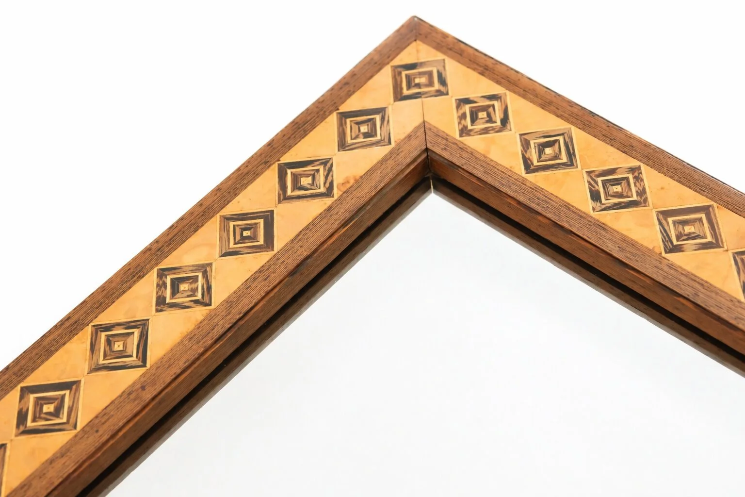 Pio Zanotti Marquetry Mirrow in Brown2.jpg