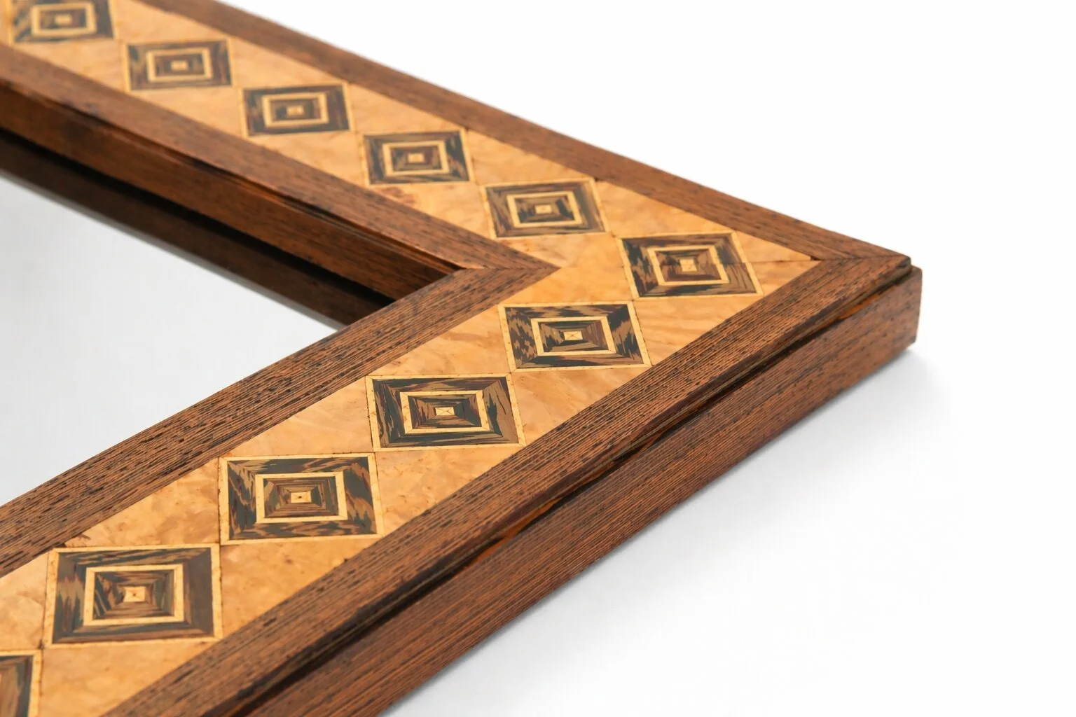 Pio Zanotti Marquetry Mirrow in Brown 4.jpg