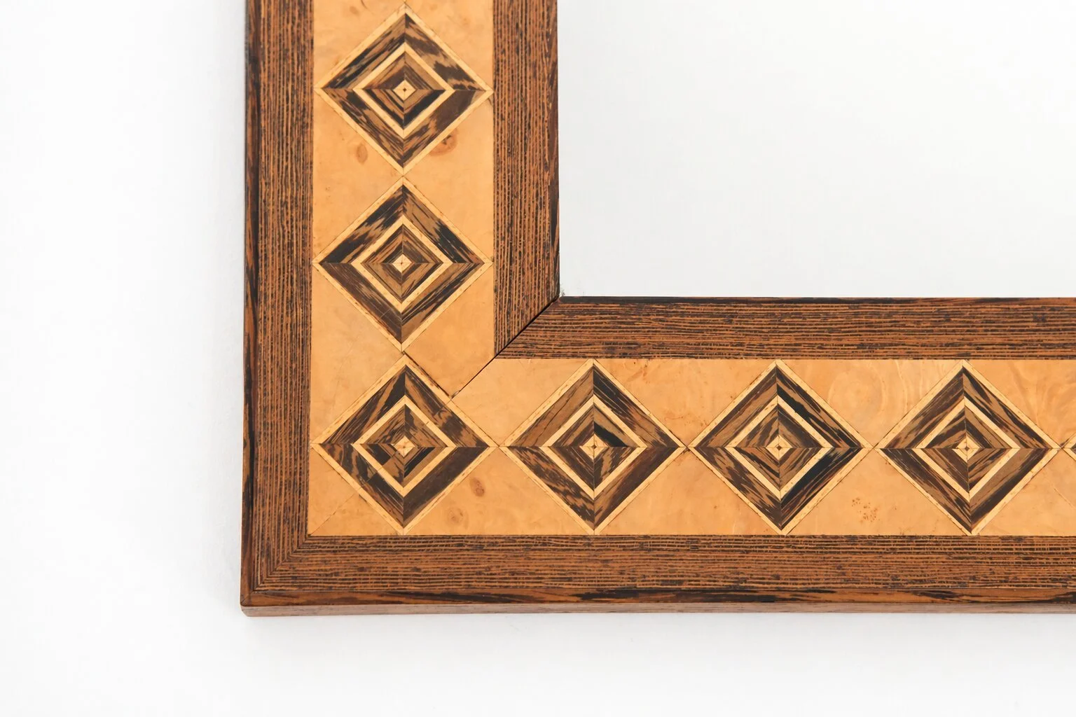 Pio Zanotti Marquetry Mirrow in Brown 5.jpg