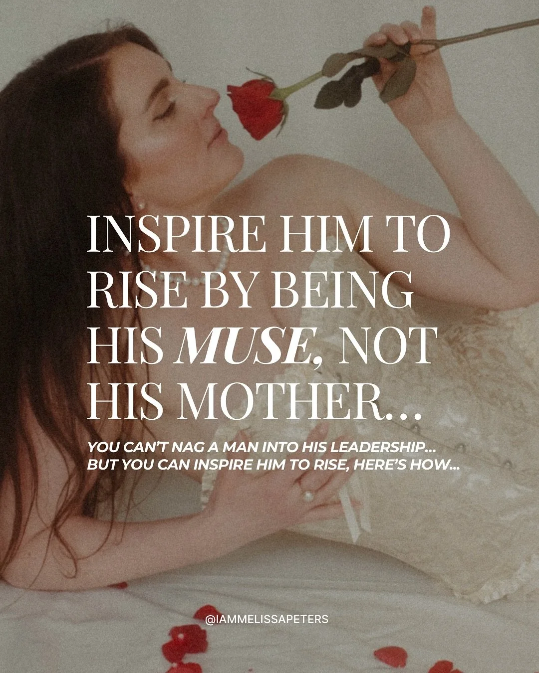 The mistake I see so many women make in their relationship is trying to nag a man into devotion and into his masculine leadership... 

But this only keeps them stuck in a mothering vs. lovering cycle.

The Muse &amp; Lover: She&rsquo;s the woman in h
